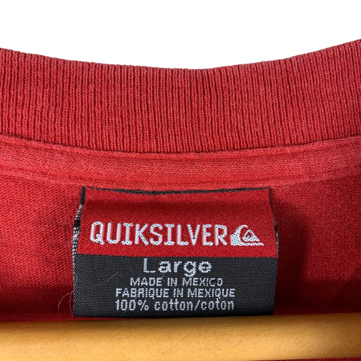 Quiksilver Vintage QUIKSILVER Surfing back hit tee Size US L / EU 52-54 / 3 - 4 Thumbnail