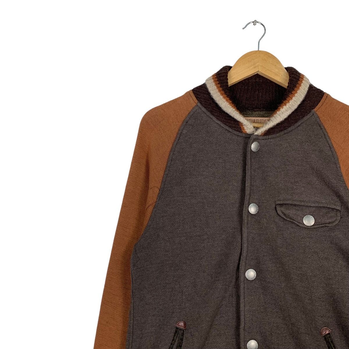 Japanese Brand KRIFF MAYER HeartfulClothes&Dream Varsity Jacket #1104-C50 Size US M / EU 48-50 / 2 - 6 Thumbnail