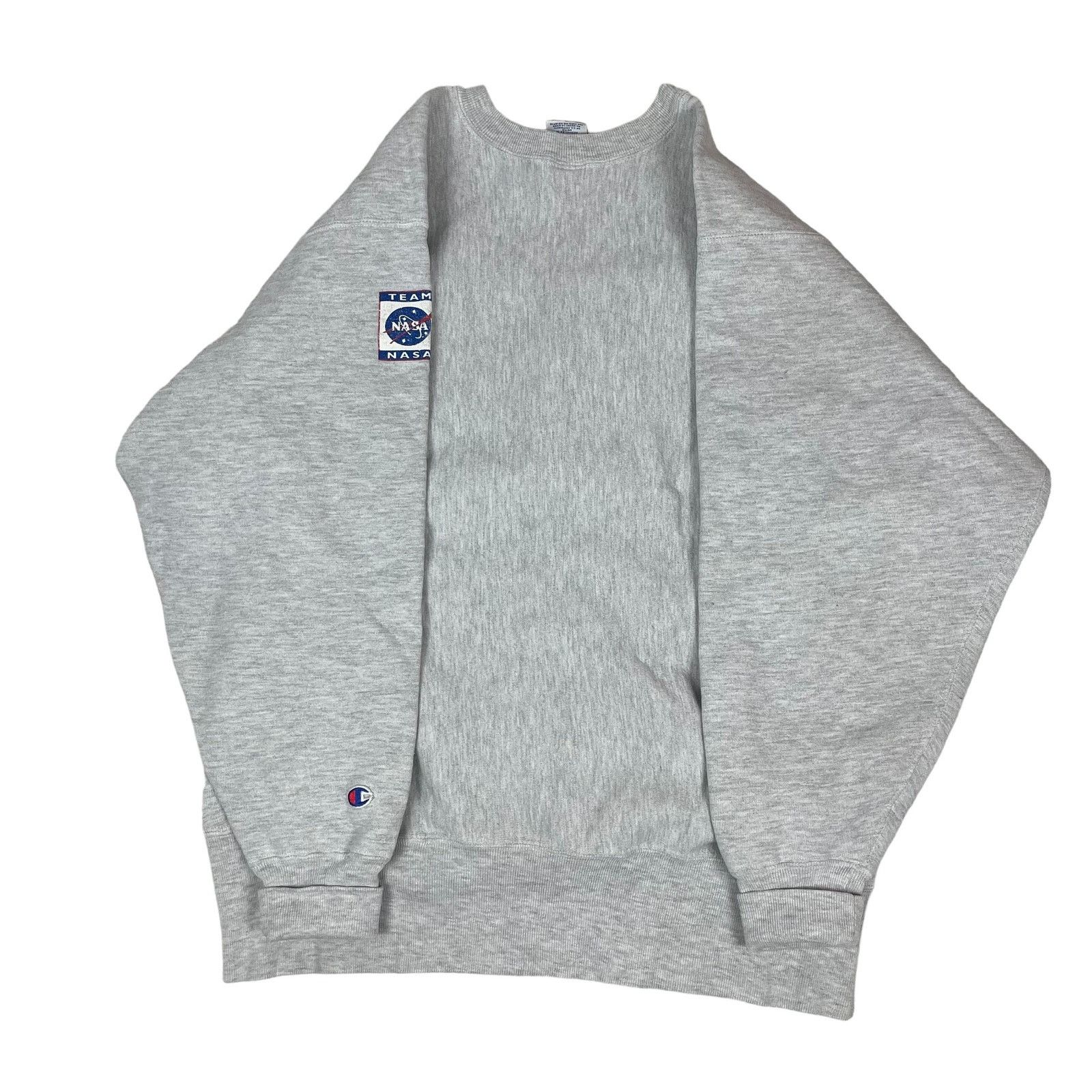 Champion × Vintage VTG Champion Men Gray Nasa Kennedy Space Center Sweatshirt L Size US L / EU 52-54 / 3 - 7 Thumbnail