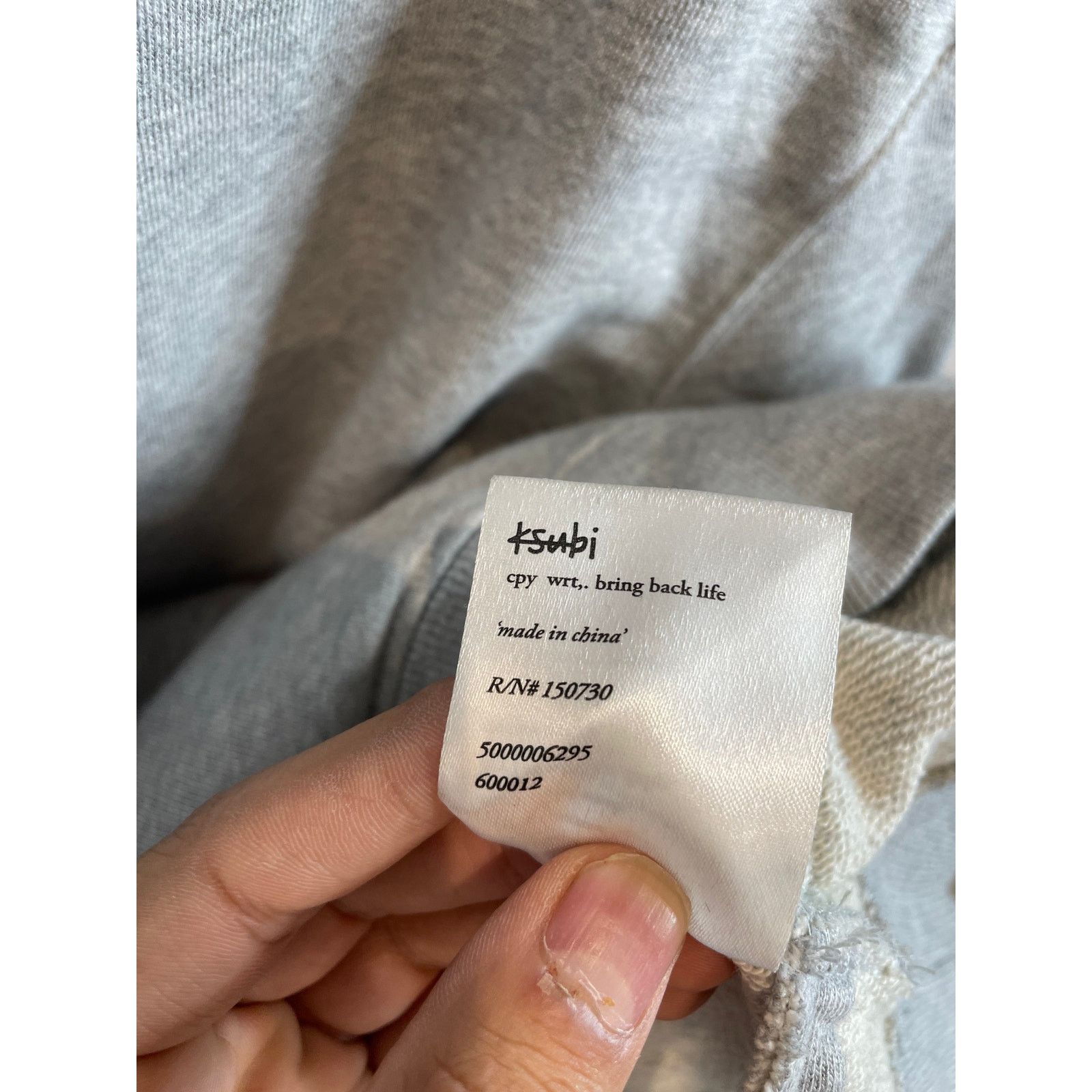 Ksubi Ksubi Hoodie Grey Used Small Size US S / EU 44-46 / 1 - 6 Thumbnail