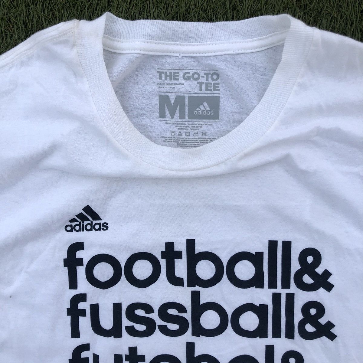 Adidas Adidas football tee shirt Size US M / EU 48-50 / 2 - 5 Thumbnail