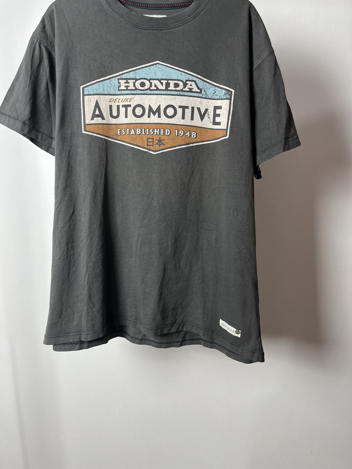 Honda × Vintage Vintage Honda Racing Moto T-Shirt Size US L / EU 52-54 / 3 - 3 Thumbnail