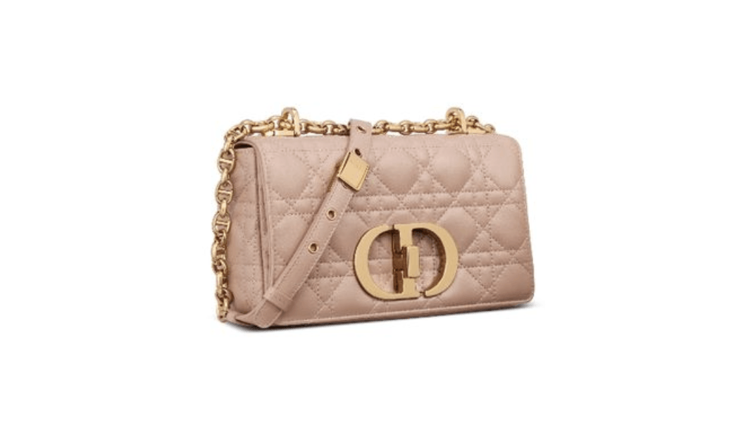 Dior o1w1db10924 Size: OS / Small Calfskin Caro Pouch in Pink Size ONE SIZE - 1 Preview