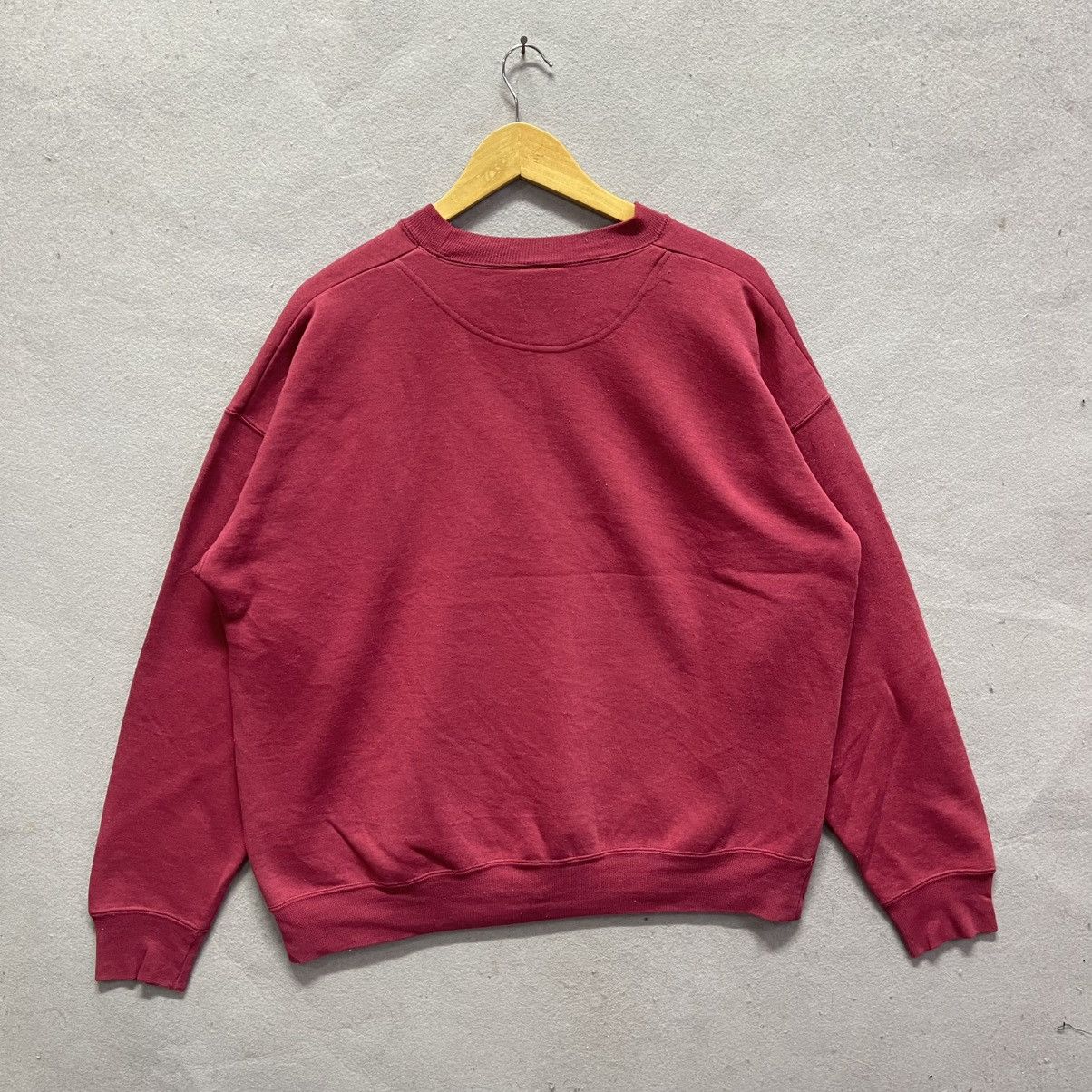 Lee Vintage Lee Big Logo Crewneck Sweatshirt Red Made in USA Size US M / EU 48-50 / 2 - 6 Thumbnail