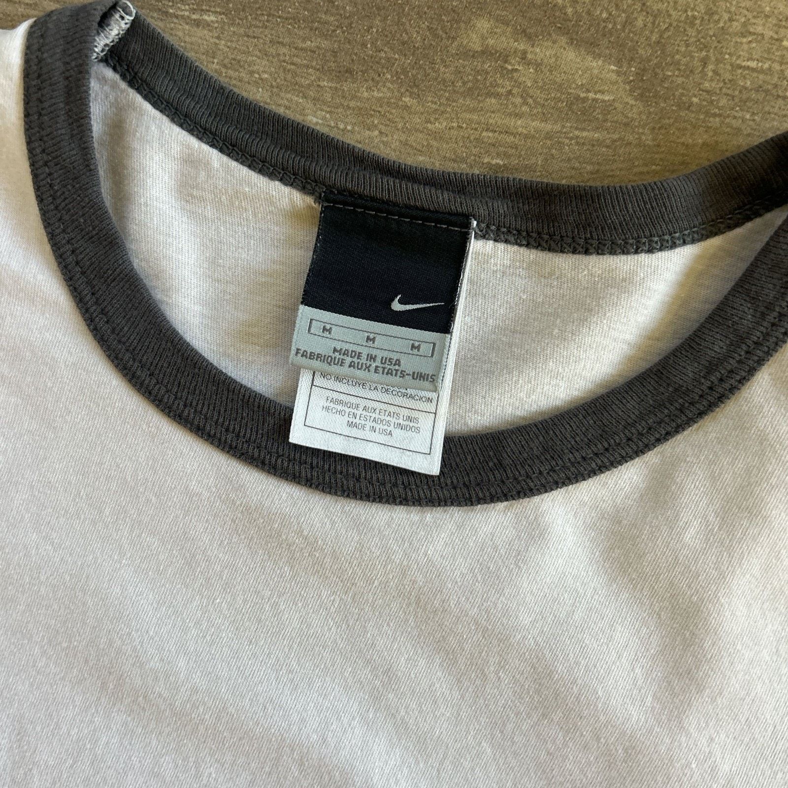 Nike Vintage Nike Cycling Speed Bump Ringer T-Shirt Made in USA Size US M / EU 48-50 / 2 - 3 Thumbnail