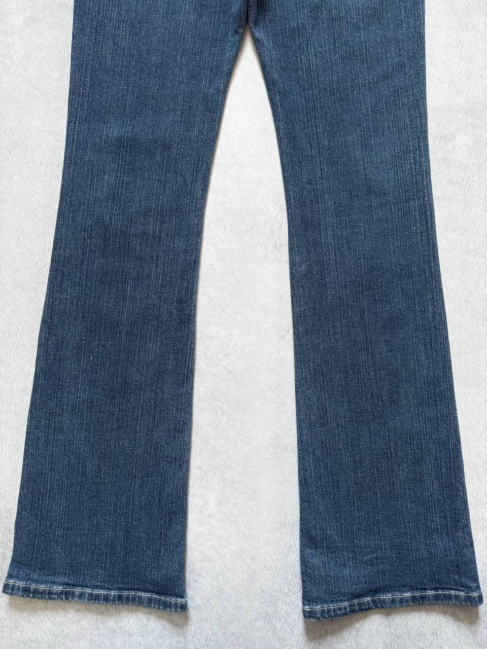 Guess Vintage Y2K Guess Bootcut Flared Jeans Floral Embroidered Size 27" / US 4 / IT 40 - 8 Thumbnail