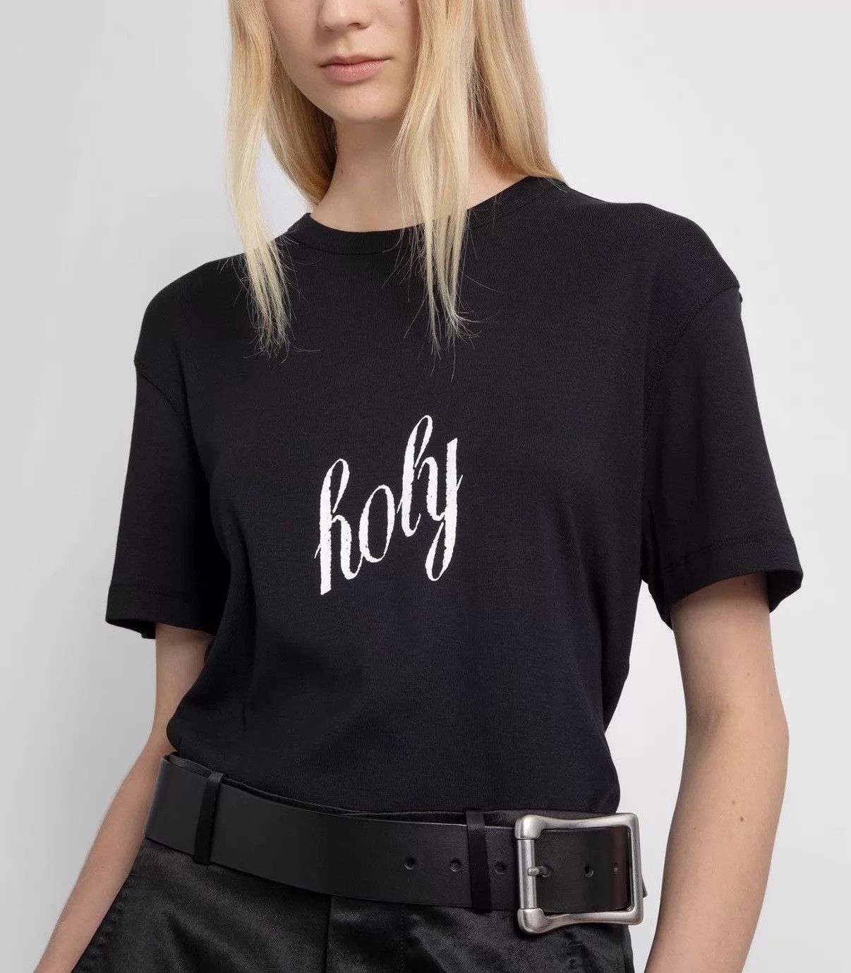 Ann Demeulemeester Ann Dem Holy Print SS98 Short Sleeve S/M NWT Size S / US 4 / IT 40 - 2 Thumbnail