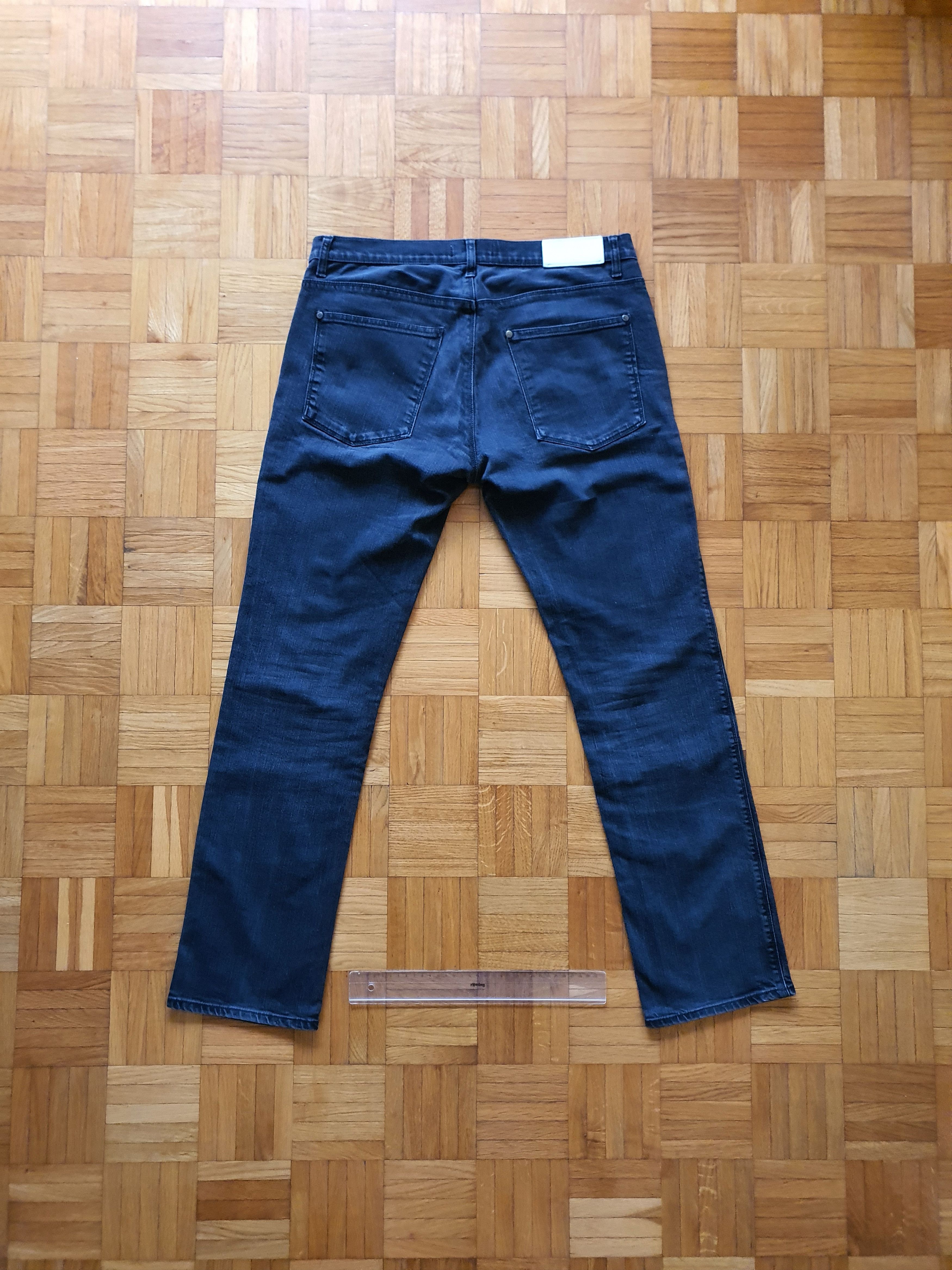 Acne Studios MAX CASH Denim Jeans (Slim Fit, Dry Fade) - Sz W34 L30 Size US 34 / EU 50 - 2 Thumbnail