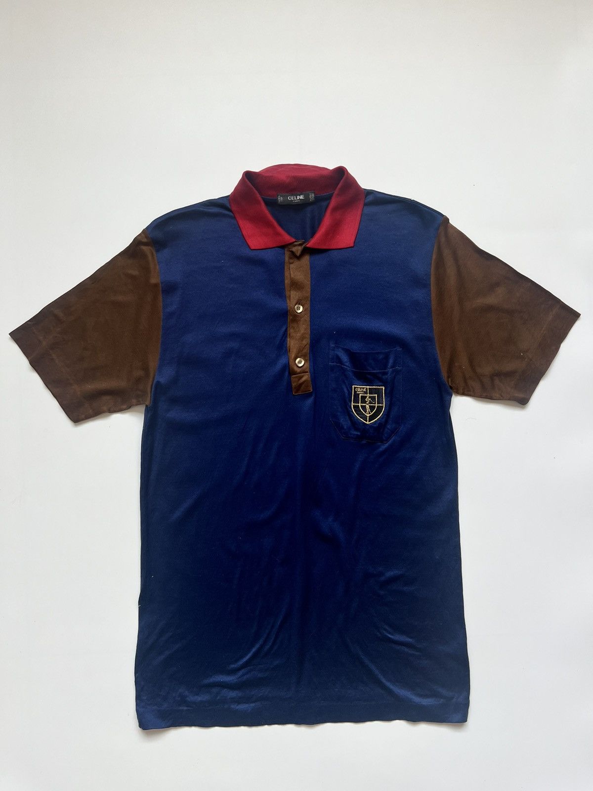 Celine 2018 Celine Floral Polo Shirt | Grailed