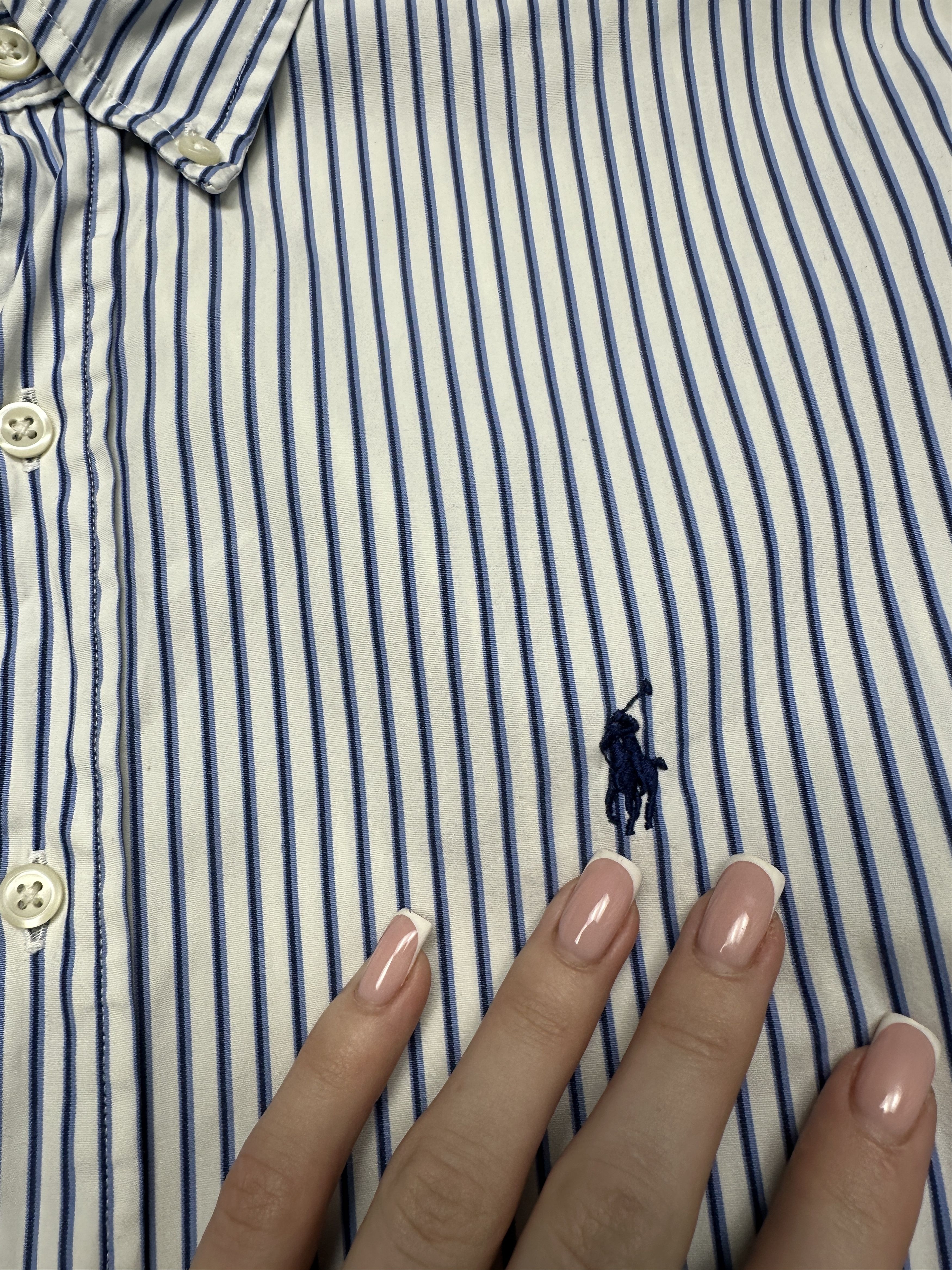 Polo Ralph Lauren Polo Ralph Lauren Vintage Mens Long Sleeve Striped Shirt Size US L / EU 52-54 / 3 - 3 Thumbnail