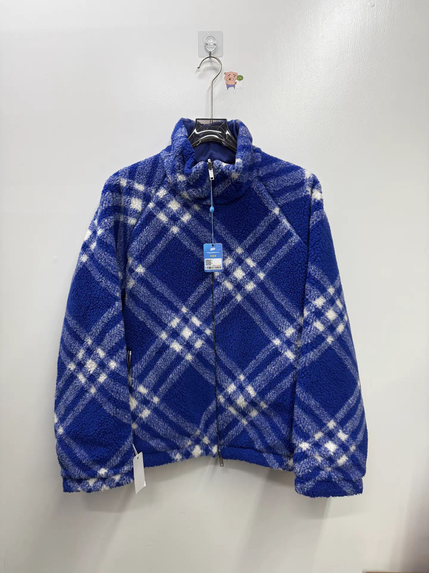 Burberry Burberry Fleece Reversible Casual Jacket K15 Size US S / EU 44-46 / 1 - 1 Thumbnail