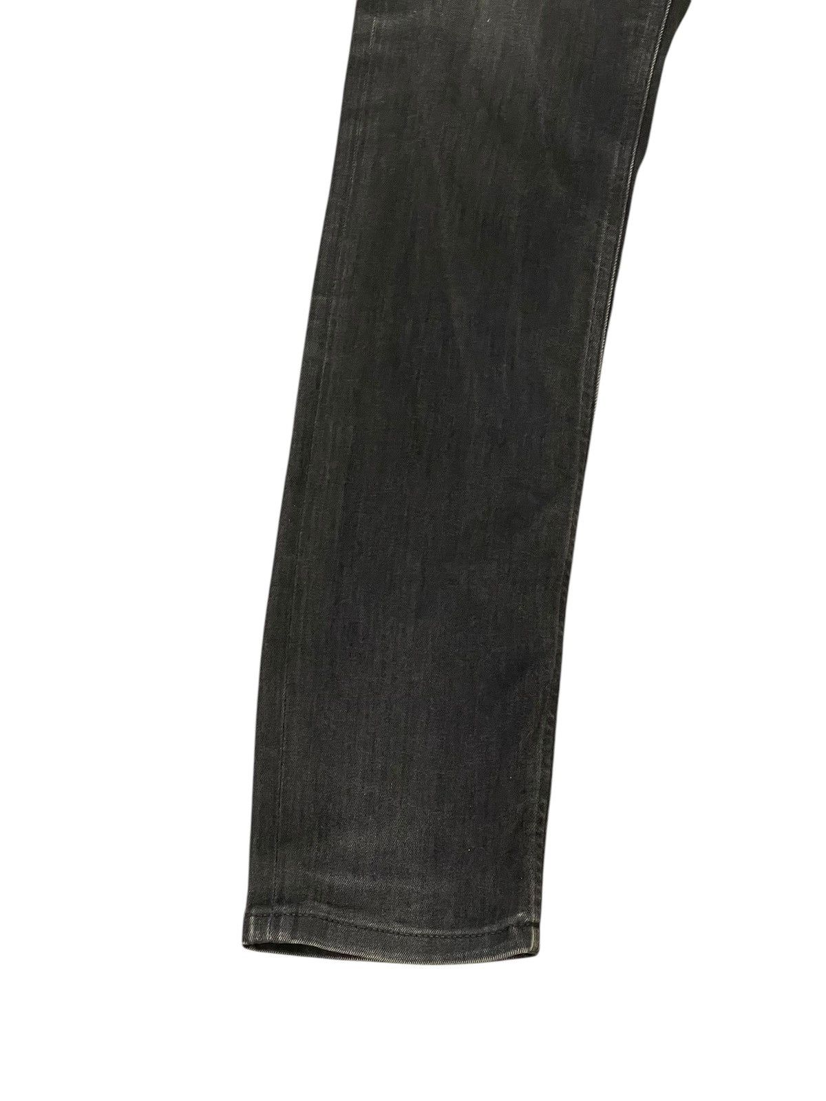 Neil Barrett Skinny Jeans Neil Barrett Italy Stretch Faded Black 1🟦0 Size US 32 / EU 48 - 2 Thumbnail