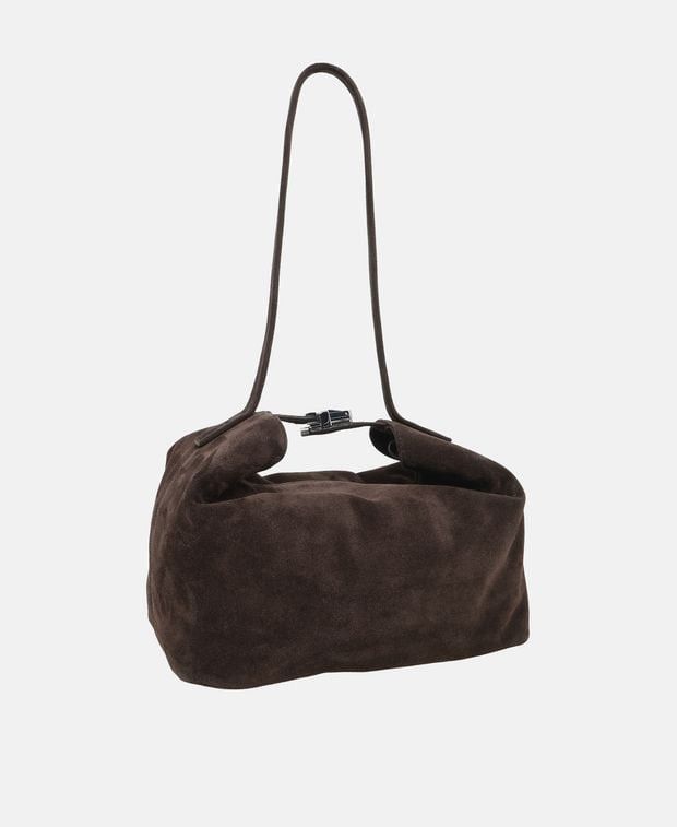 By Far Bea Ristretto Leather shoulder bag Size ONE SIZE - 1 Thumbnail