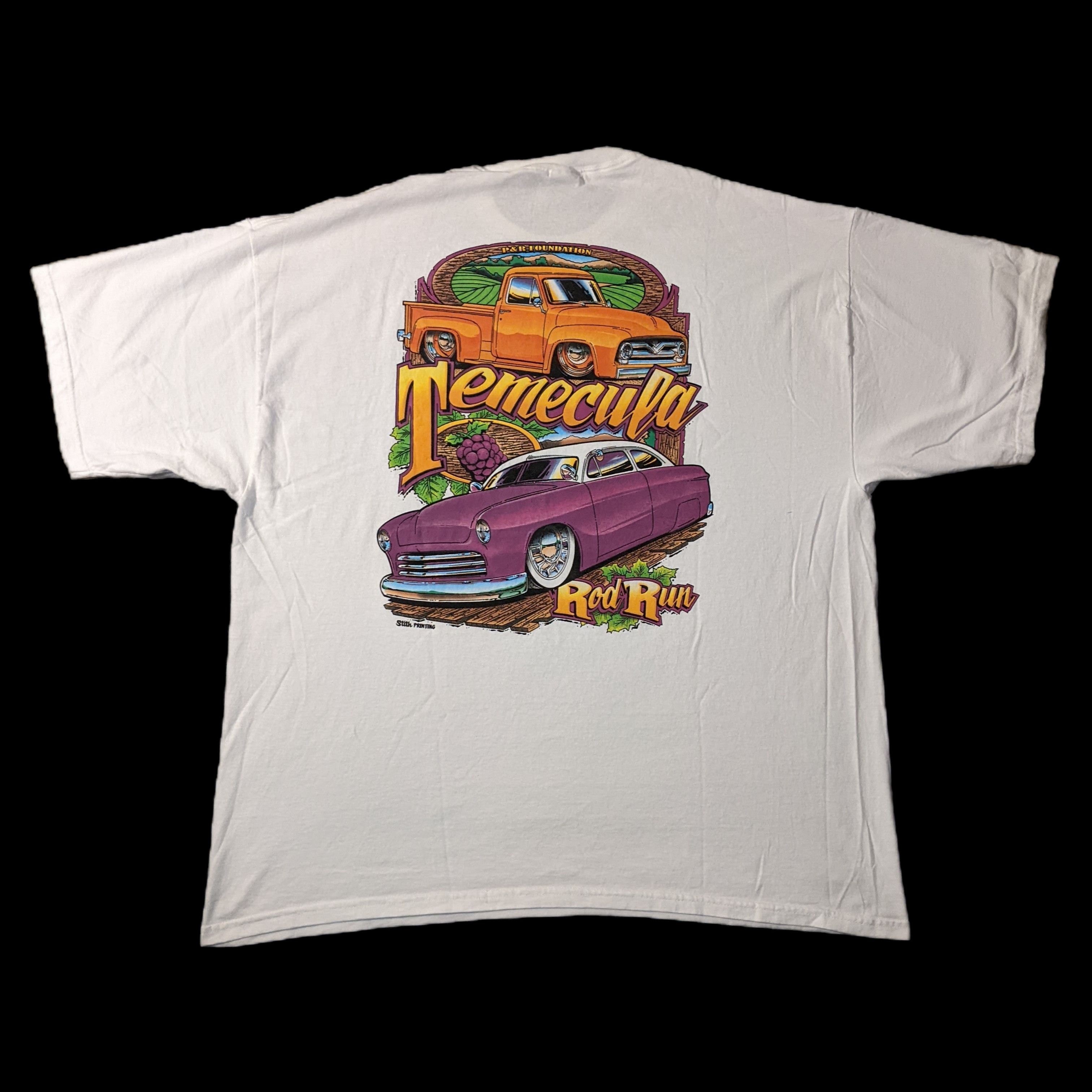 Gildan × Vintage Year 00s 2000s Temecula Rod Run P&R Foundation Tee Size US XXL / EU 58 / 5 - 1 Thumbnail