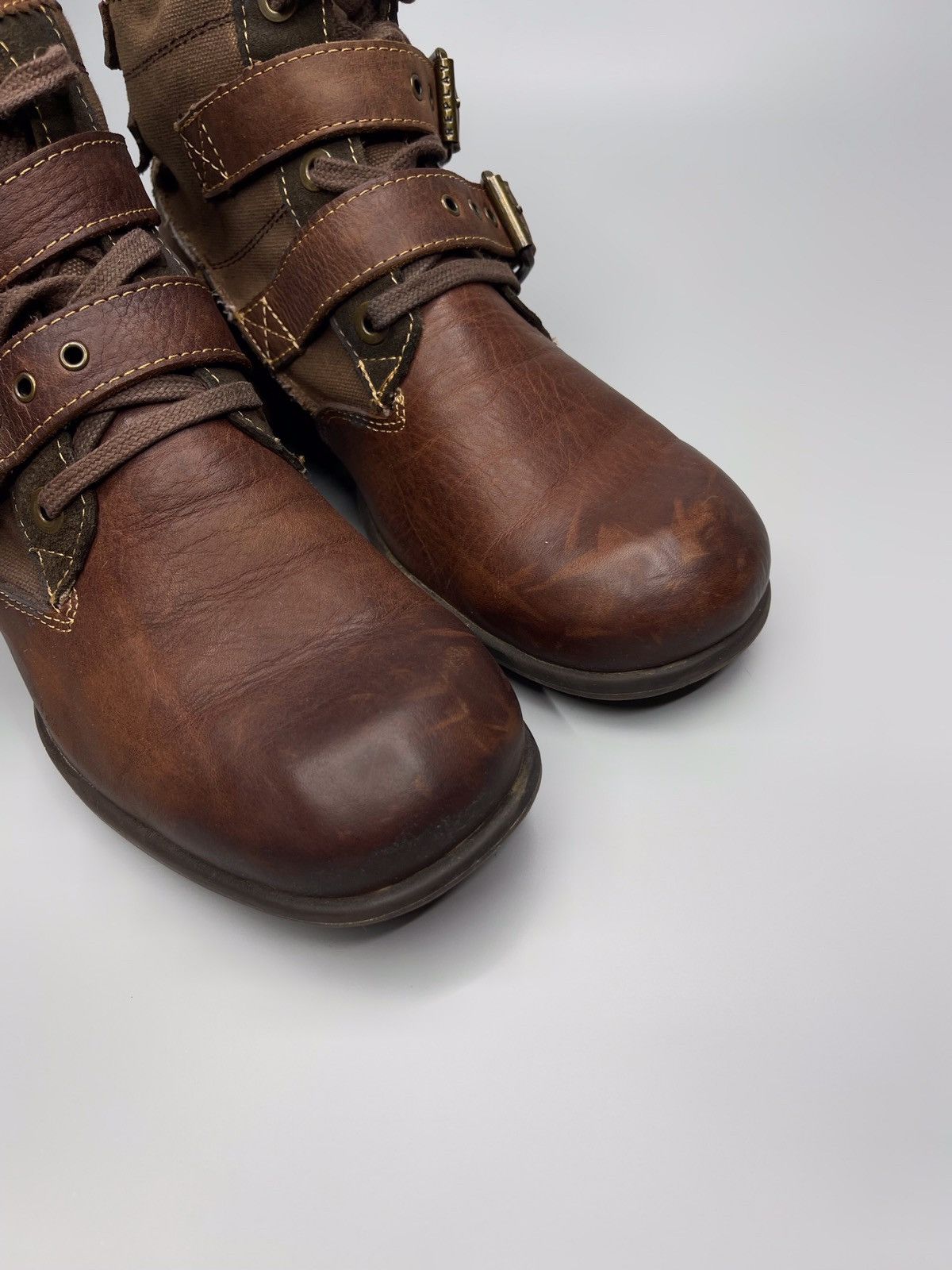 Japanese Brand × Replay Vintage Replay Leather Boots Avant-Garde Size US 8 / EU 41 - 5 Thumbnail