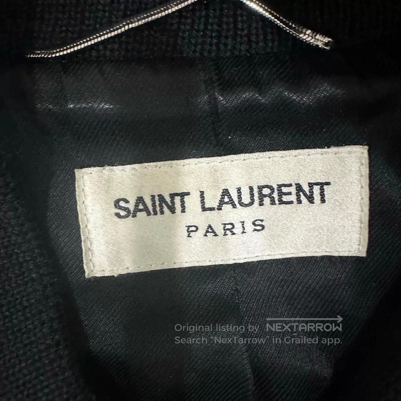 Saint Laurent Paris Saint Laurent Striped Baseball Jacket. Size US M / EU 48-50 / 2 - 5 Thumbnail