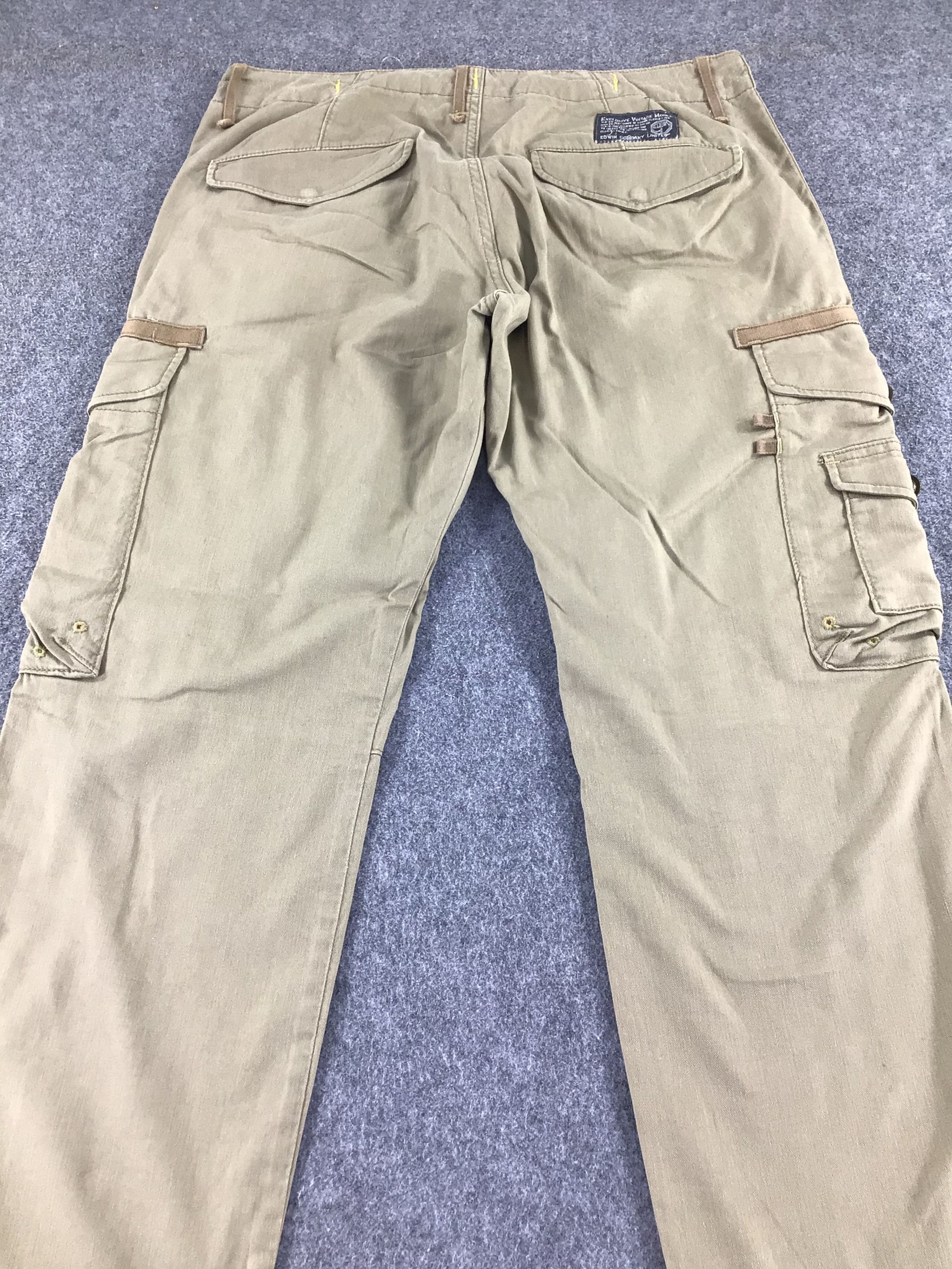 Edwin Edwin Multi Pocket Cargo Pant-J167 Size US 34 / EU 50 - 4 Thumbnail