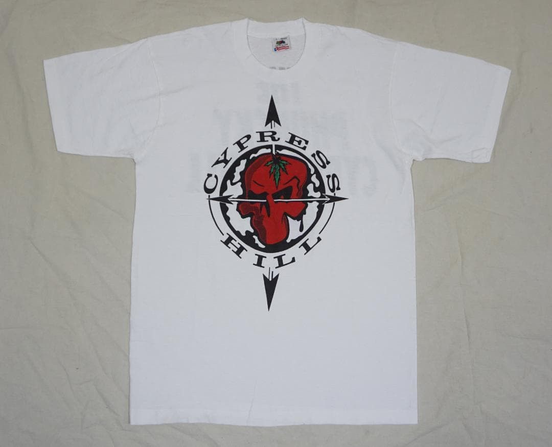 Vintage 90's 新品 Cypress Hill Tシャツ Public Enemy Size US L / EU 52-54 / 3 - 1 Thumbnail