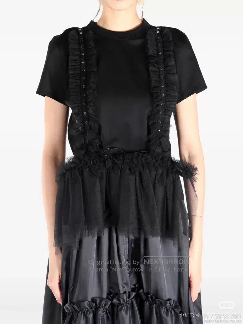 Comme des Garcons Comme Des Garcons Best-selling Short Sleeve Top, Black Size M / US 6-8 / IT 42-44 - 7 Thumbnail