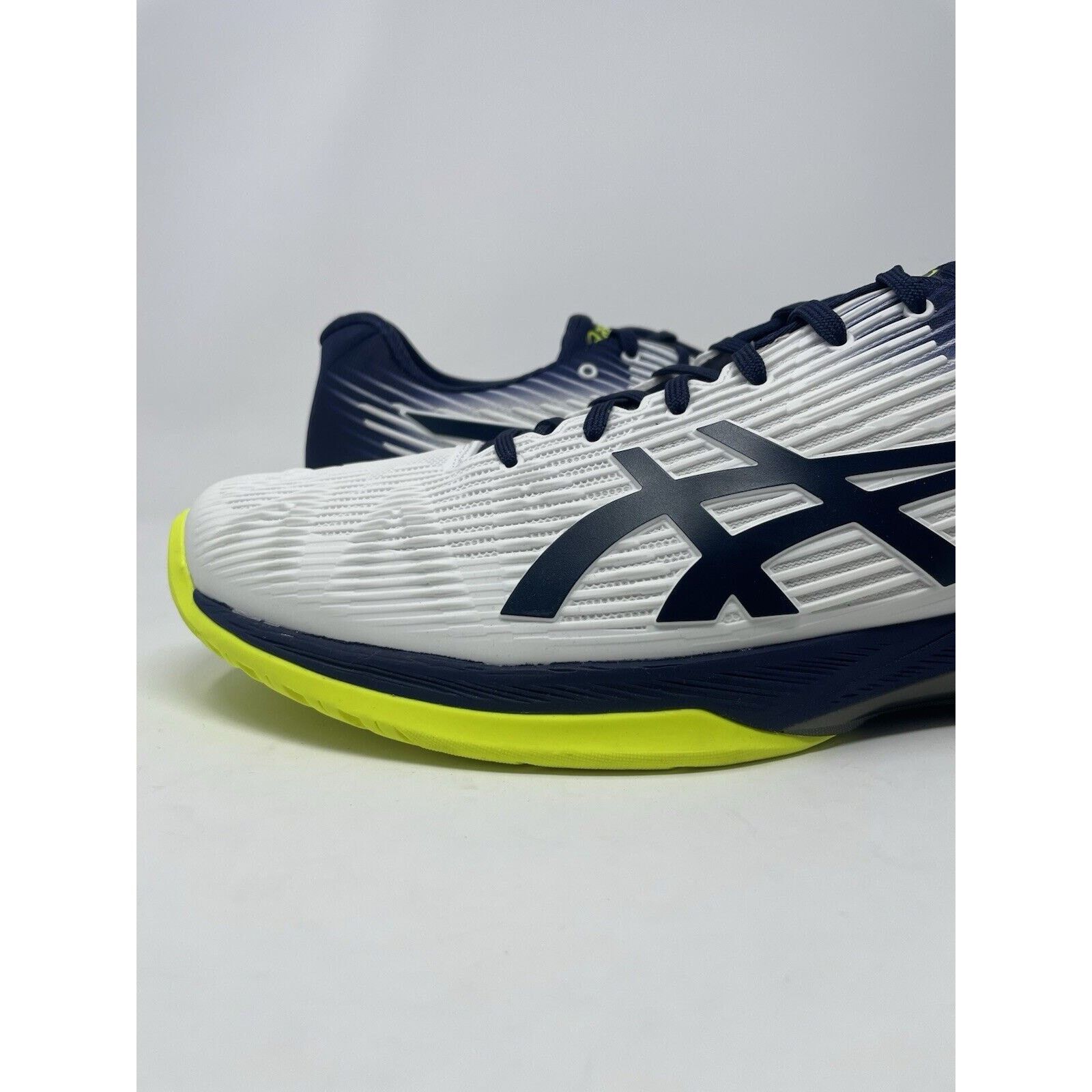 Asics Asics Solution Speed FF Tennis Shoes White Blue Mens Size 15 Size US 15 / EU 48 - 6 Thumbnail