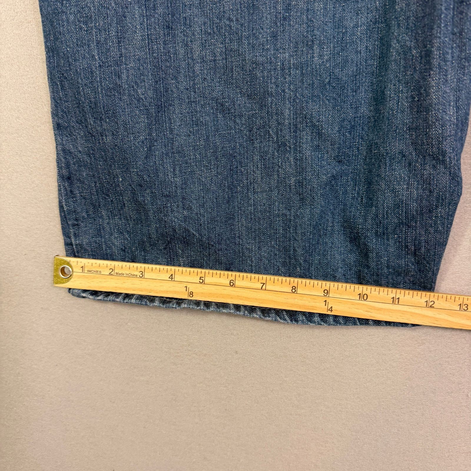 Levi's Vintage Levis 569 Jean Shorts 38 Blue 12" Inseam Baggy Size US 38 / EU 54 - 9 Thumbnail
