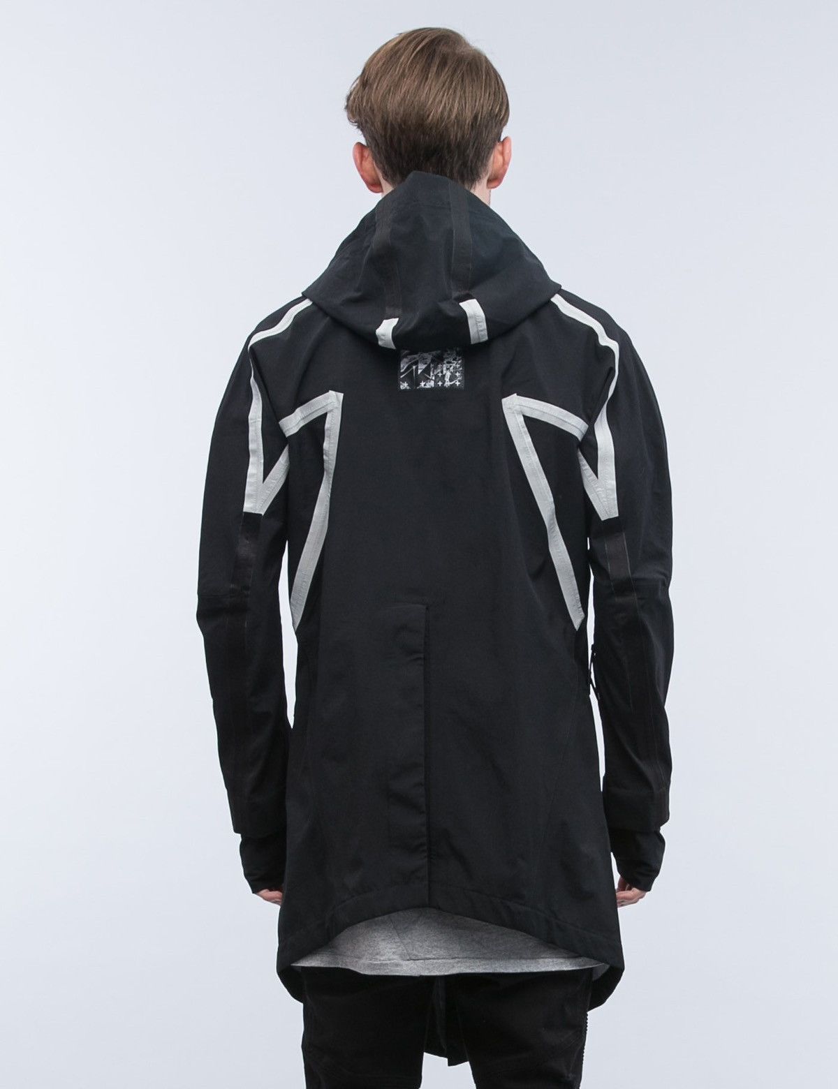 11 By Boris Bidjan Saberi 11 by Boris Bidjan Saberi Reflective Tape Outdoor Parka Size US XL / EU 56 / 4 - 3 Thumbnail