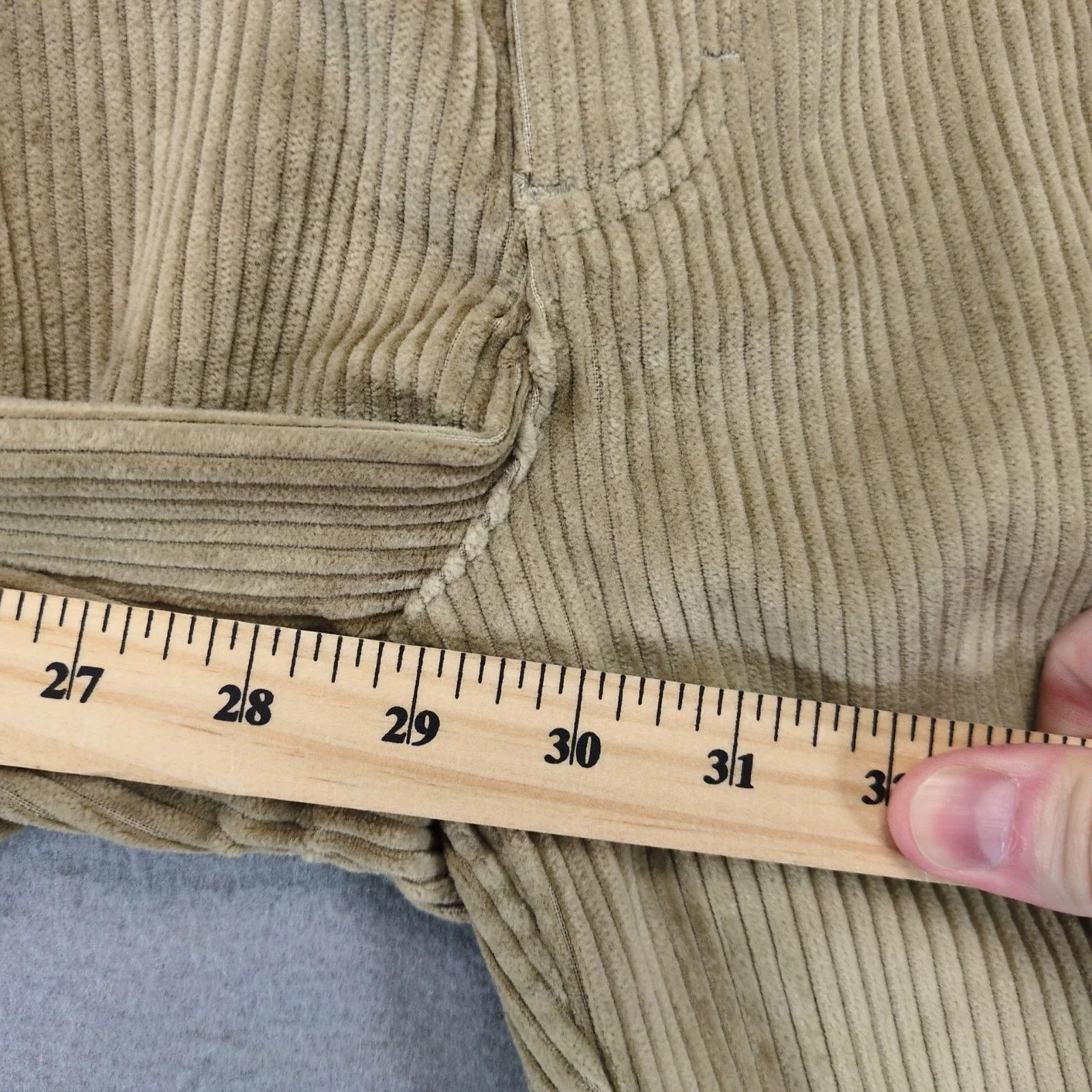Vintage NWT Vtg 90s Oakton Limited Beige Corduroy Pants Men's 36x29 Size US 36 / EU 52 - 7 Thumbnail