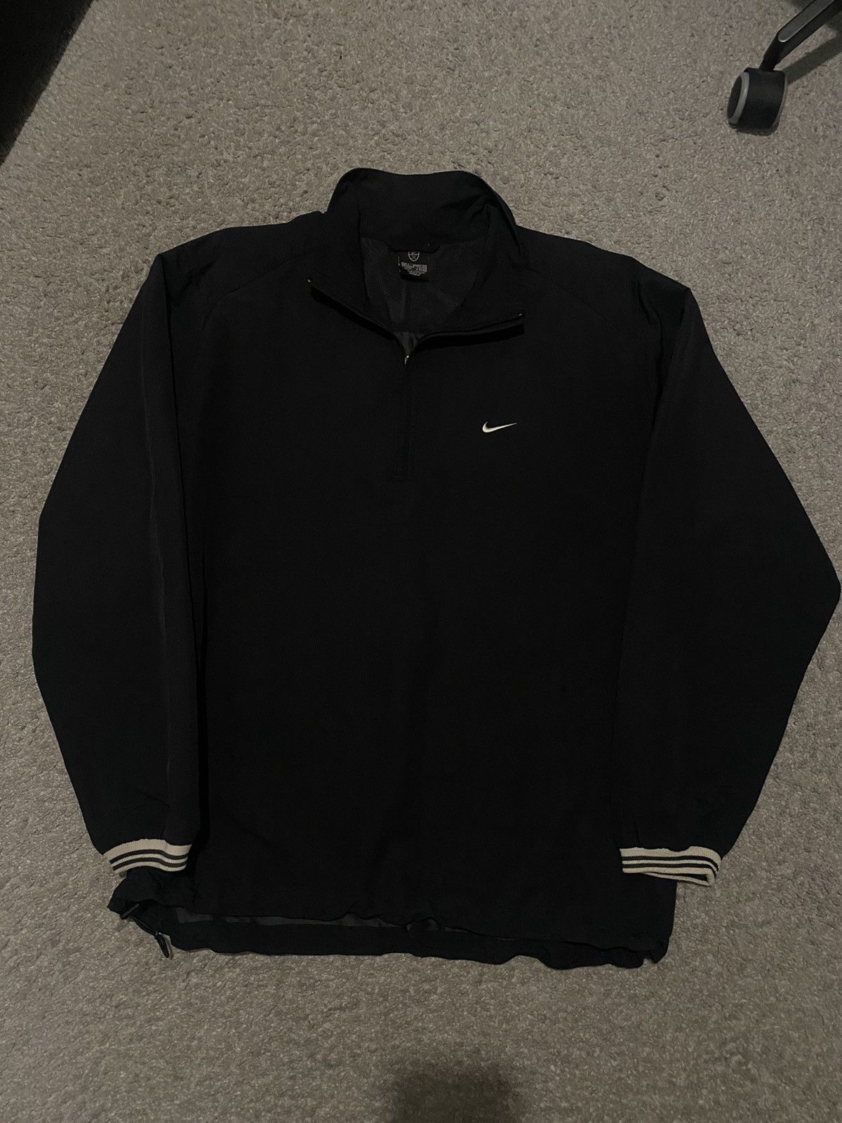 Nike × Vintage Nike Golf L Half Zip Windbreaker Jacket Basic y2k Vintage Size US L / EU 52-54 / 3 - 6 Thumbnail