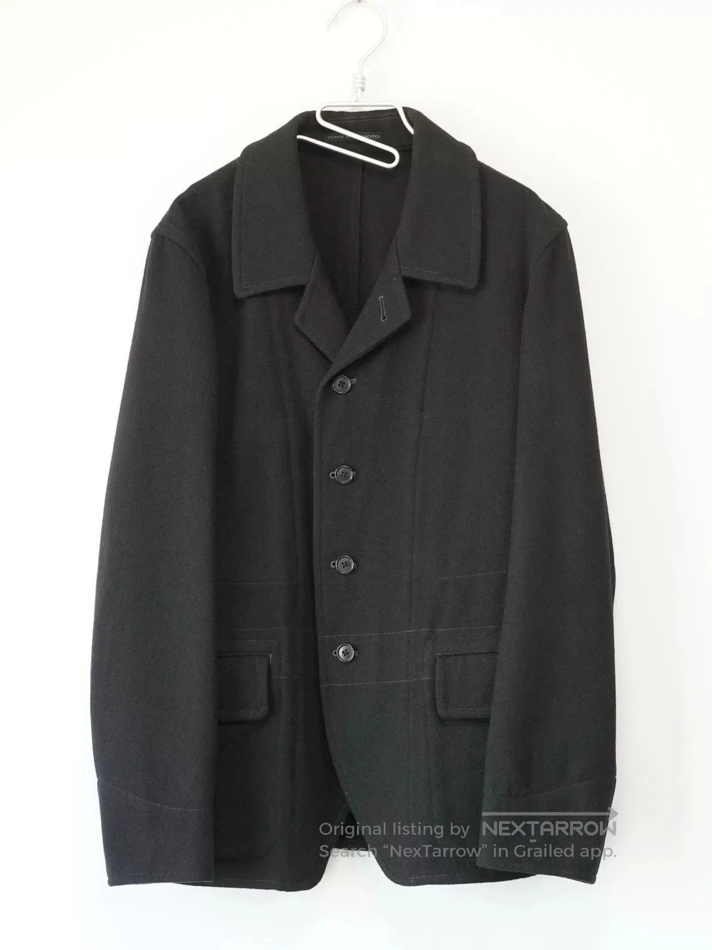 Y's for Men Yohji Yamamoto Wool Jacket for Men. Size US M / EU 48-50 / 2 - 1 Thumbnail