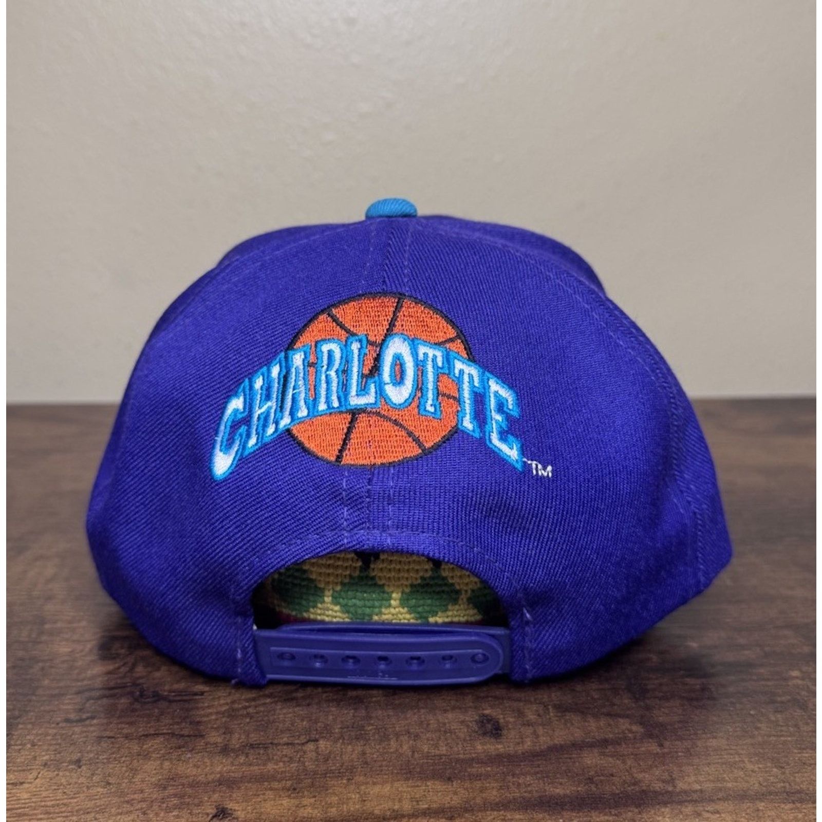 Sports Specialties VTG Charlotte Hornets Sports Specialties NBA Wool Hat Cap Size ONE SIZE - 4 Thumbnail