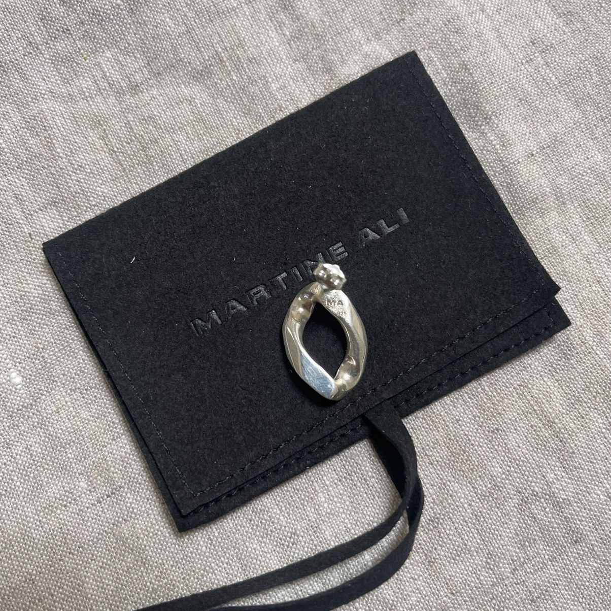 Martine Ali Buffalo Silver Earring | Martine Ali | .925 Sterling Silver Size ONE SIZE - 5 Thumbnail