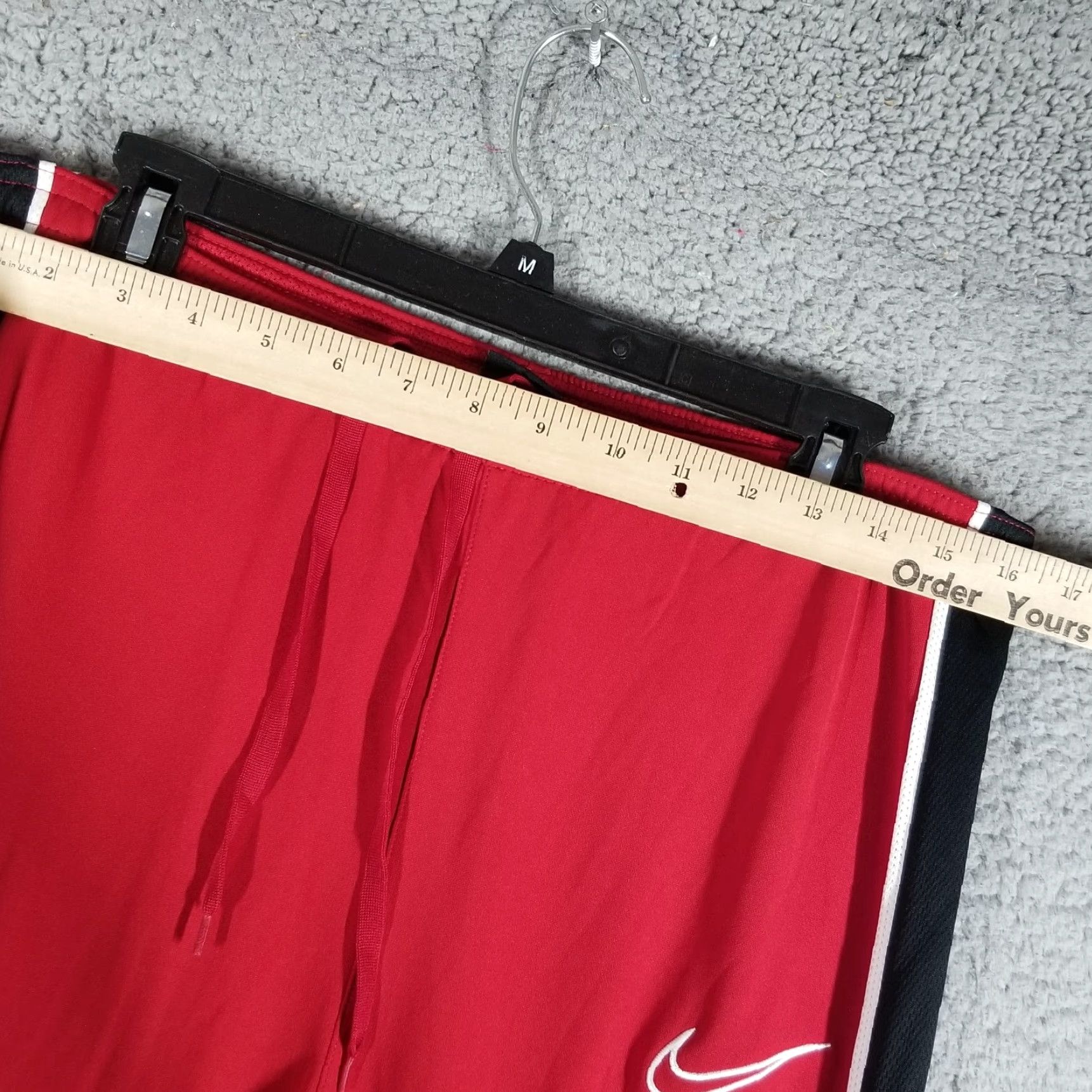 Nike Nike FC Joga Bonito Sweatpants Pants Adult Medium Red Dri-FIT Soccer Joggers CZ0971-687 Mens Size US 31 - 4 Thumbnail
