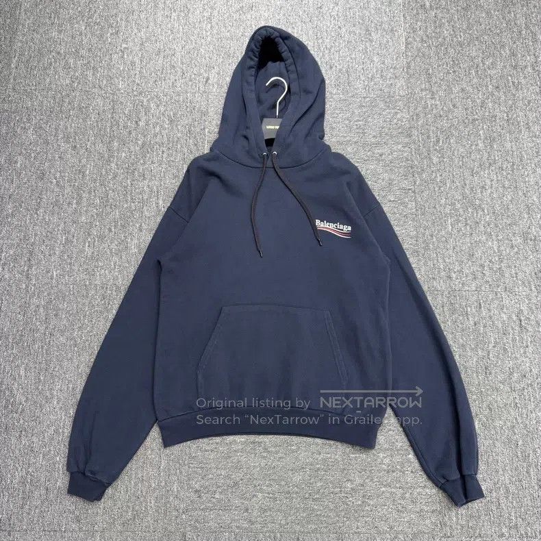Balenciaga Coke Print Hooded Sweatshirt