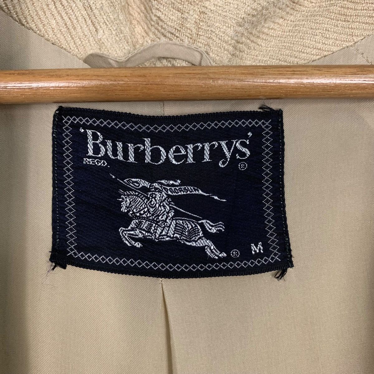 Burberry Vintage 90’s BURBERRYS Embroidery Logo Silk Robes #3561-C163 Size M / US 6-8 / IT 42-44 - 16 Thumbnail