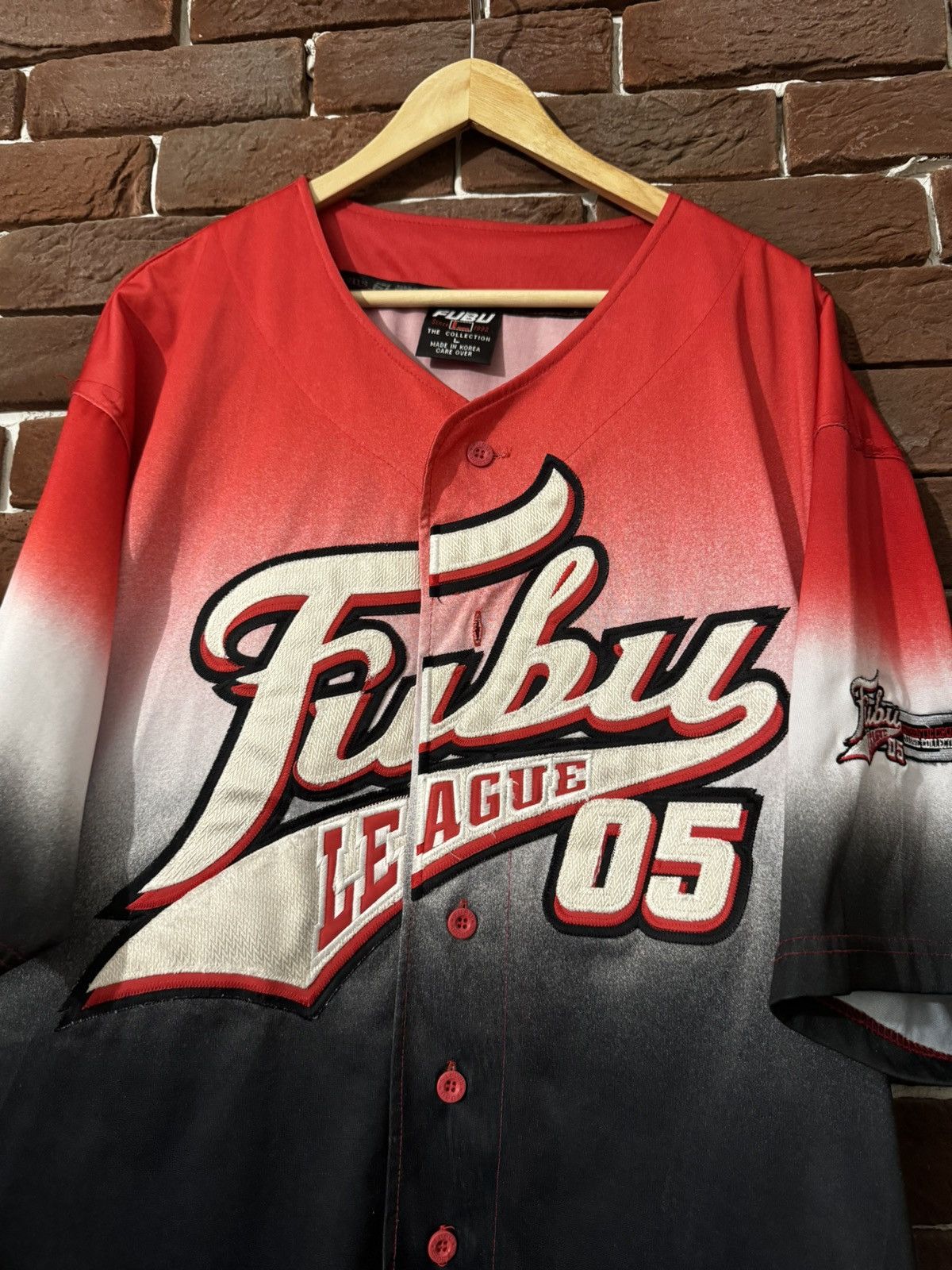 Fubu Rare Vintage Embroidered Fubu 05 Jersey Dope Hip Hop Rap Size US L / EU 52-54 / 3 - 4 Thumbnail