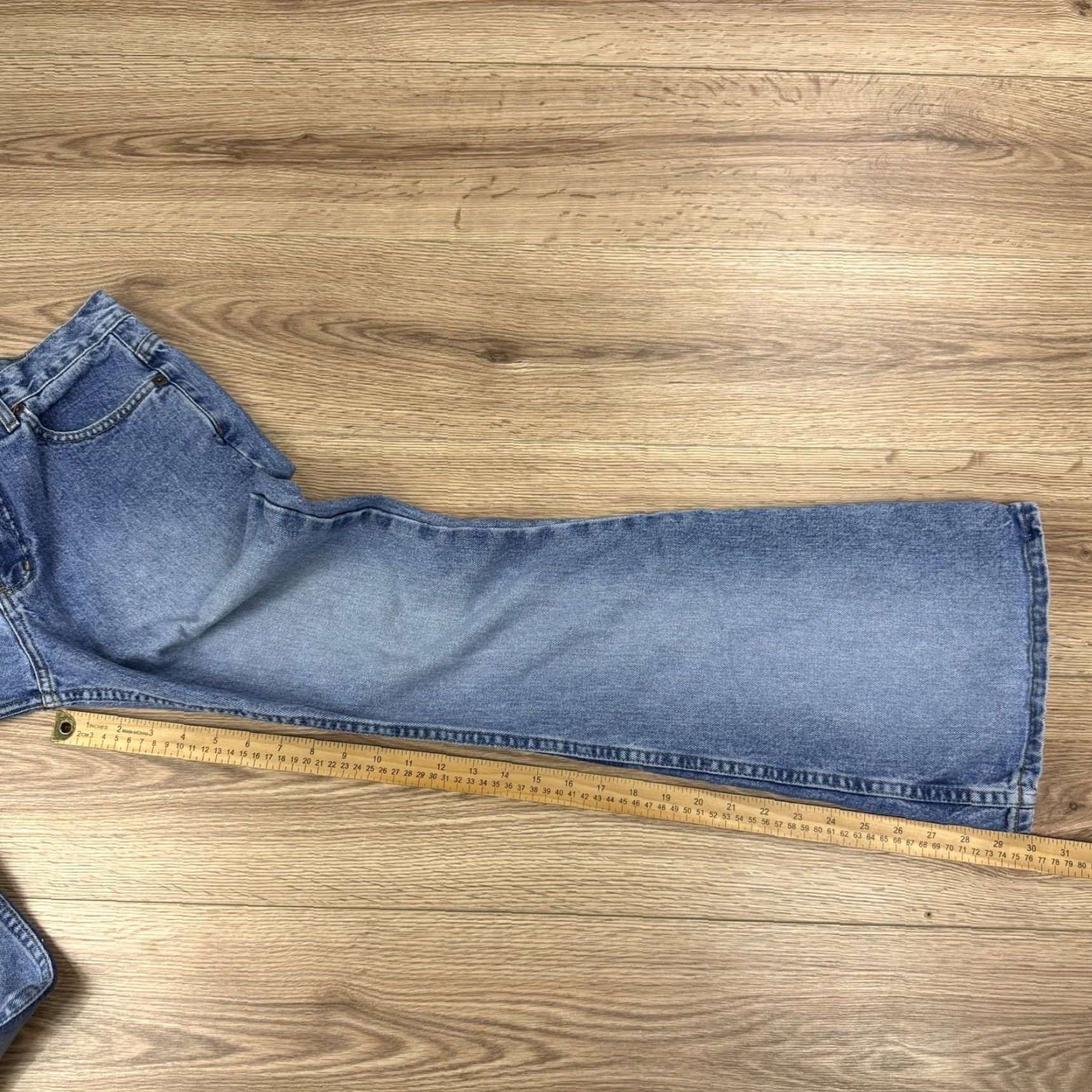 Vintage VINTAGE Y2K LEI Denim Jeans Flare Medium Wash Women's 9 Inseam 30 Rise Mid Size Juniors 30in? Size 30" / US 8 / IT 44 - 7 Thumbnail