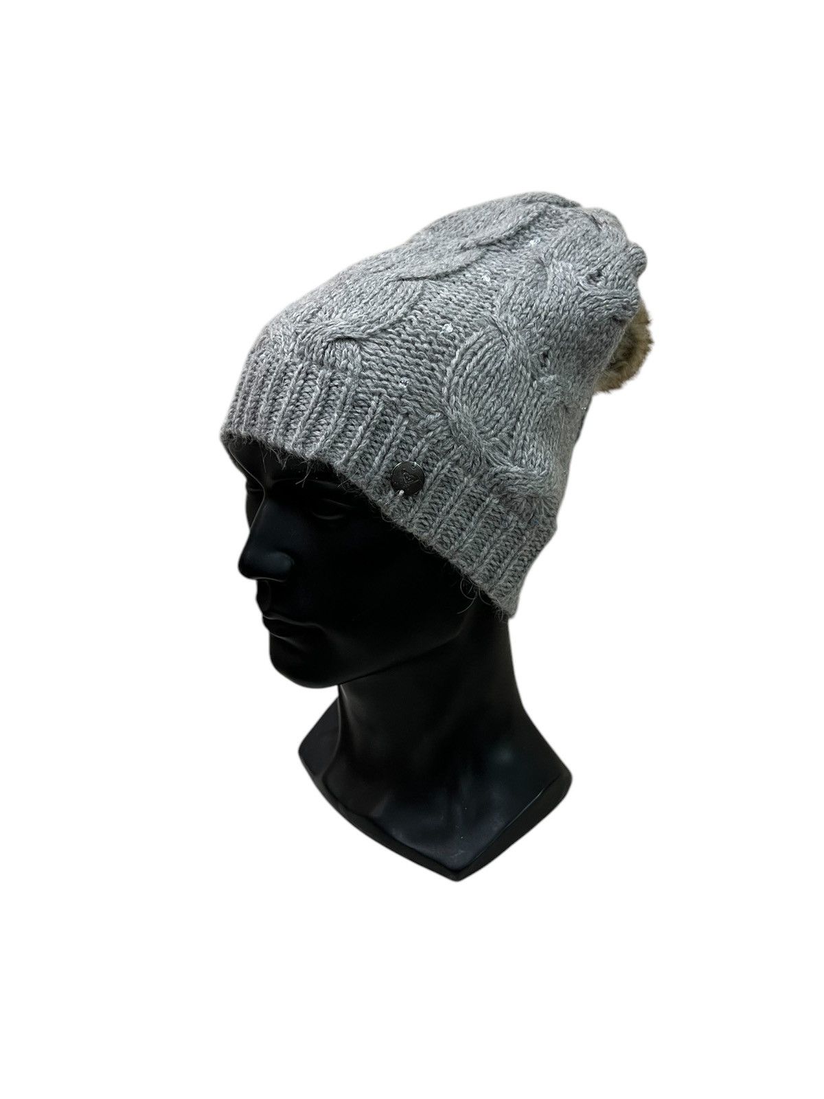Vintage Roxy Surf Style Crochet Beanie Hats Size ONE SIZE - 1 Thumbnail