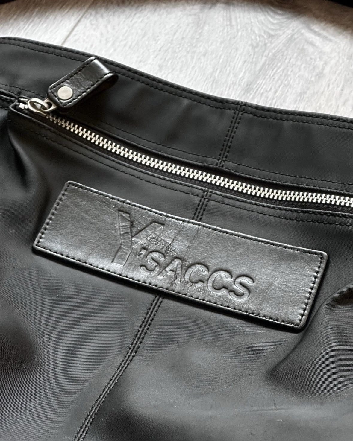 Yohji Yamamoto Yohji Yamamoto Ysaccs Nylon / Leather Crossbody Bag Size ONE SIZE - 3 Thumbnail