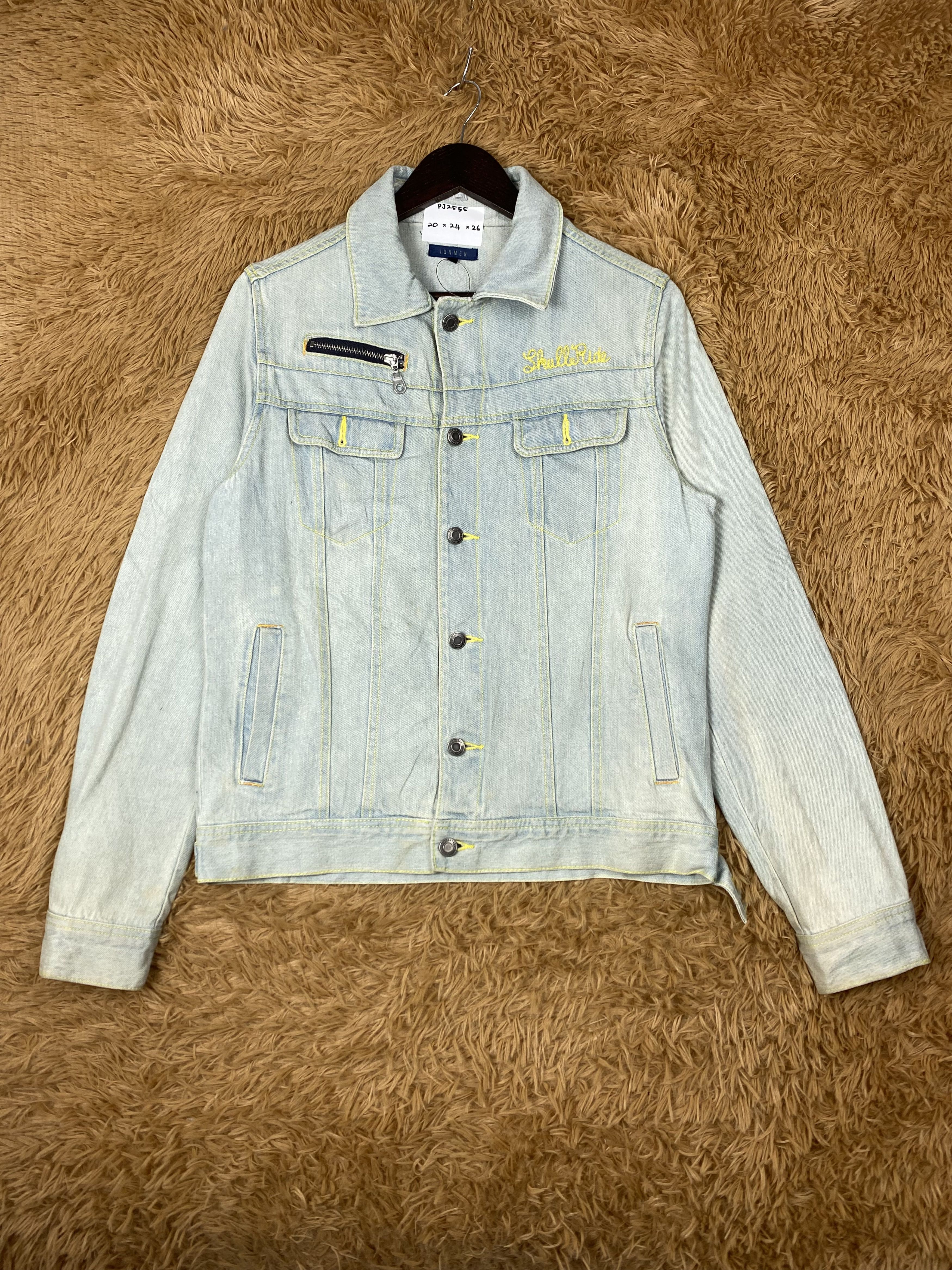 JUN MEN Vintage Jun Men Button Denim Jacket PJ2555 Size US M / EU 48-50 / 2 - 1 Thumbnail
