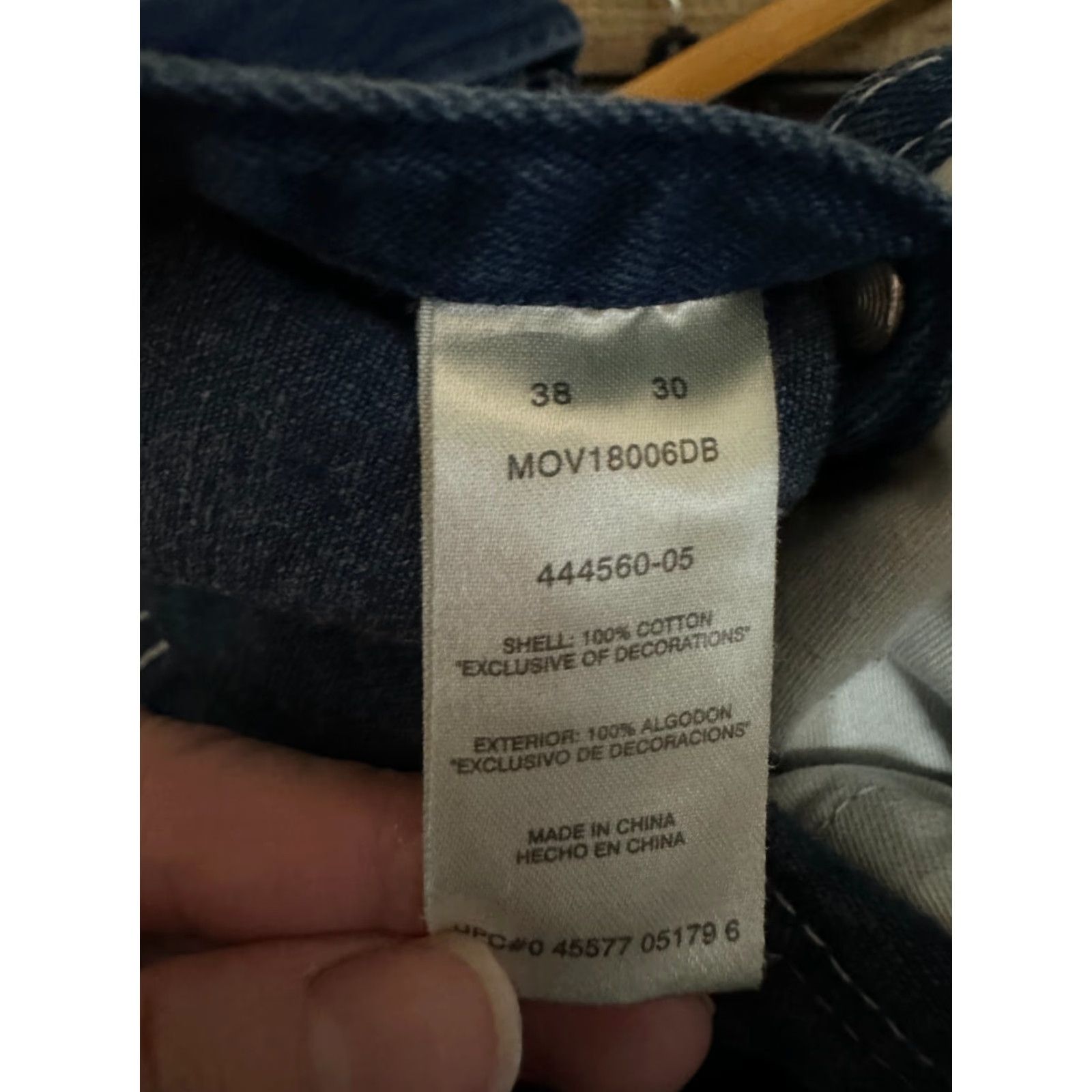 Denime Liberty Bib Overalls Denim Blue Unlined 38x30 Men Regular Zipper Fly Carpenter Barn Chore Size US 38 / EU 54 - 5 Thumbnail