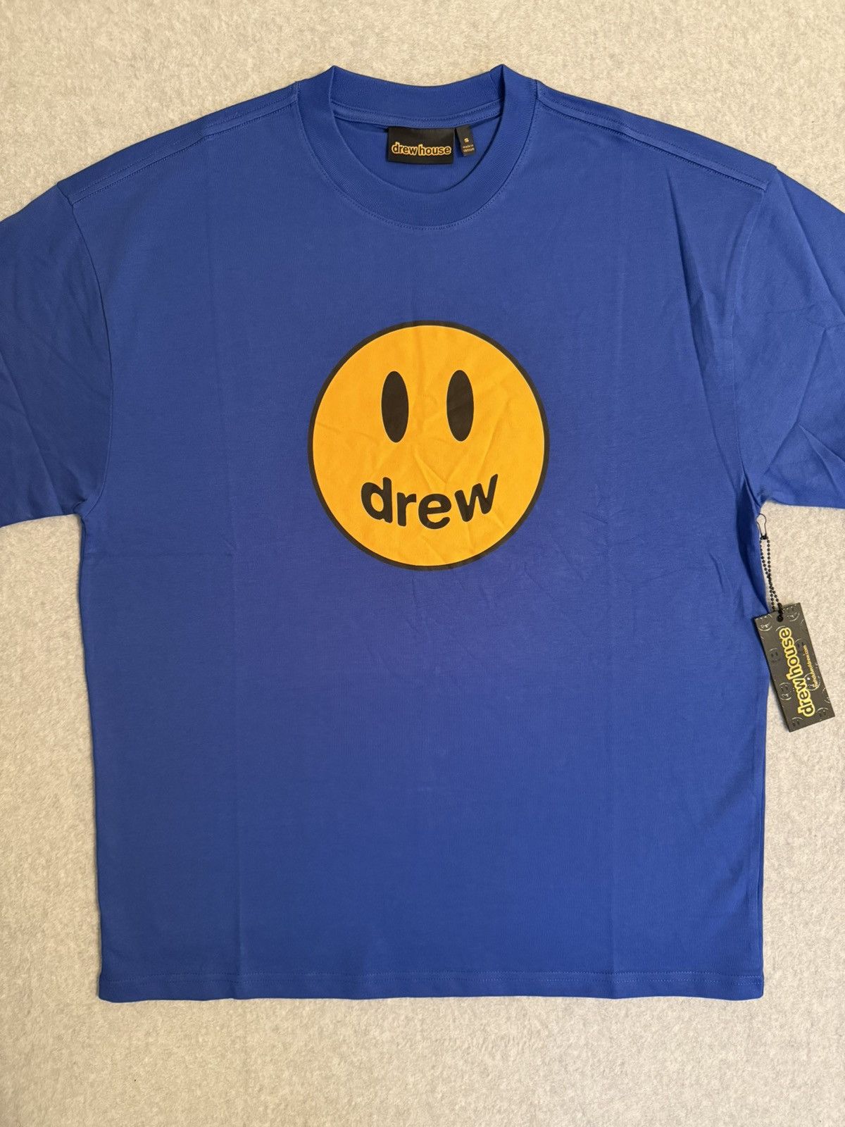 Drew House Drew House Blue Mascot T-Shirt Size US S / EU 44-46 / 1 - 1 Thumbnail