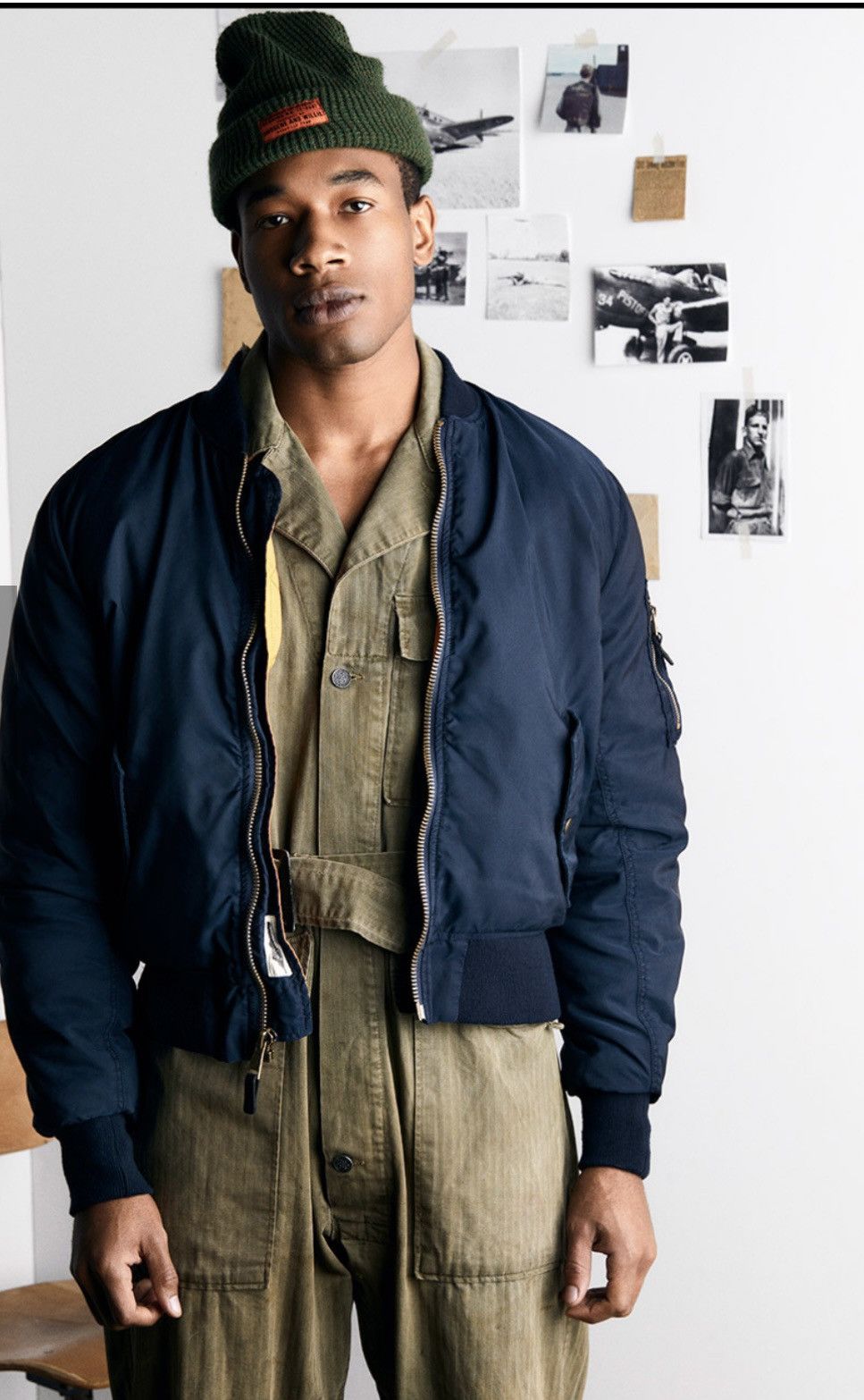 Imogene + Willie EXTREMELY RARE I+W X Alpha Industries Bomber Jacket Size US M / EU 48-50 / 2 - 1 Thumbnail