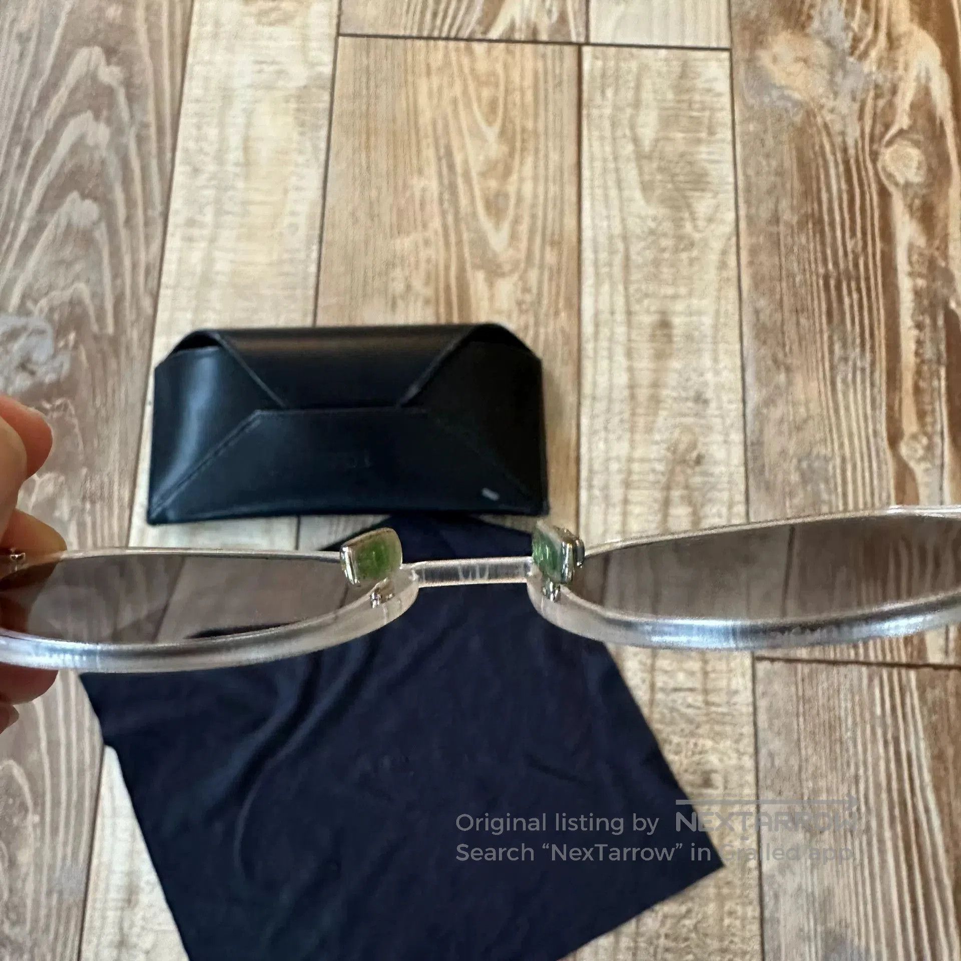 Dior Dior Transparent Frame Stylish Sunglasses. Size ONE SIZE - 4 Thumbnail