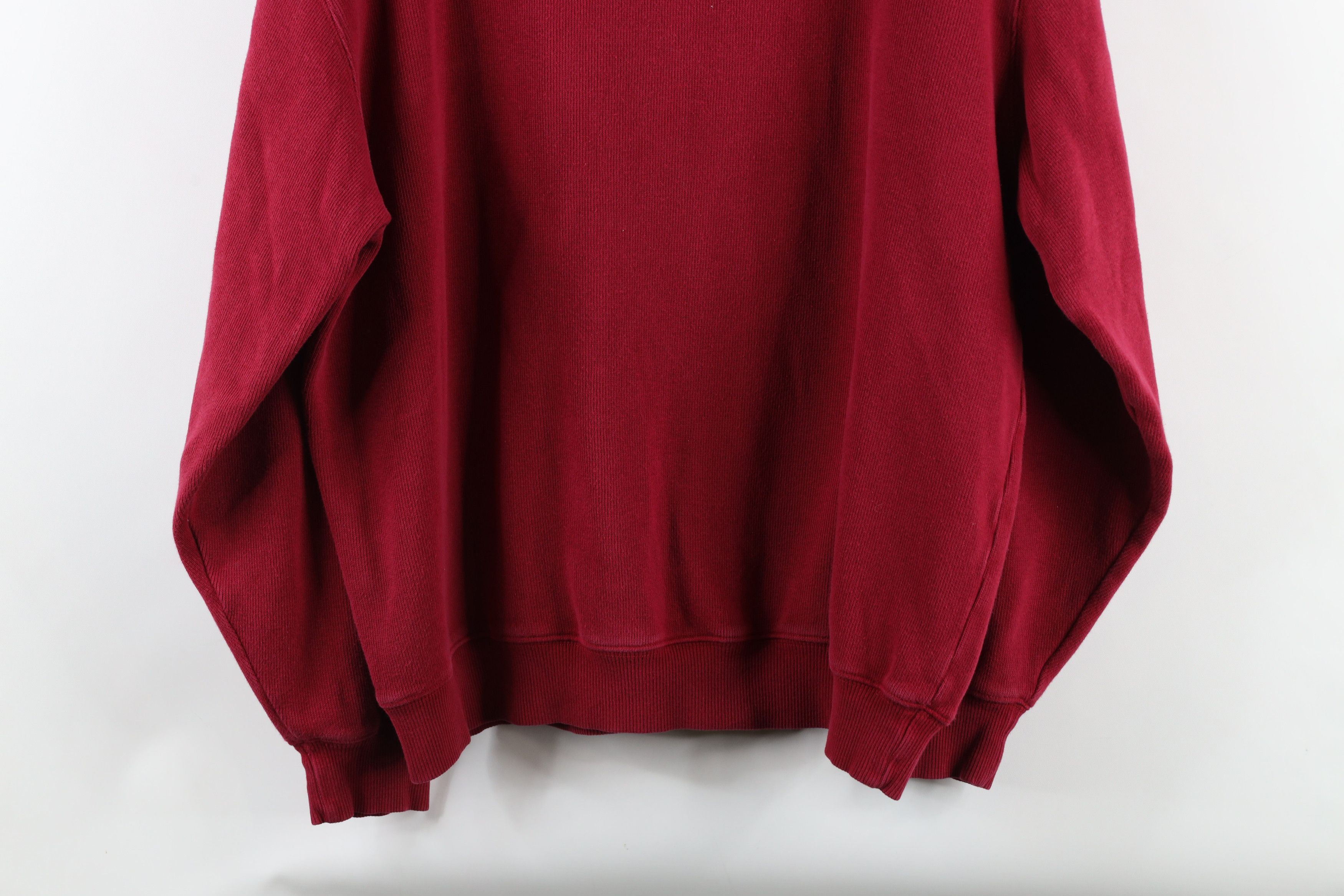 Vintage Vintage 90s Streetwear Block Heavyweight Ribbed Knit Polo Size US L / EU 52-54 / 3 - 9 Thumbnail