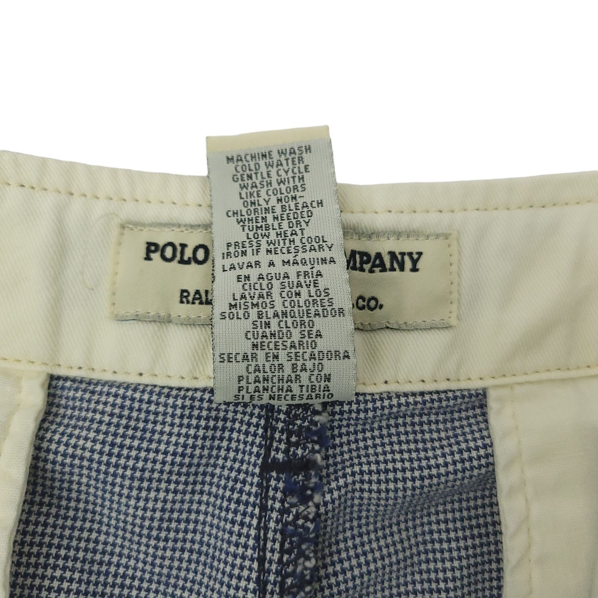Polo Ralph Lauren Polo Ralph Lauren Jeans Cuffed Shorts Mens 36 Houndstooth Cl Size US 36 / EU 52 - 12 Thumbnail