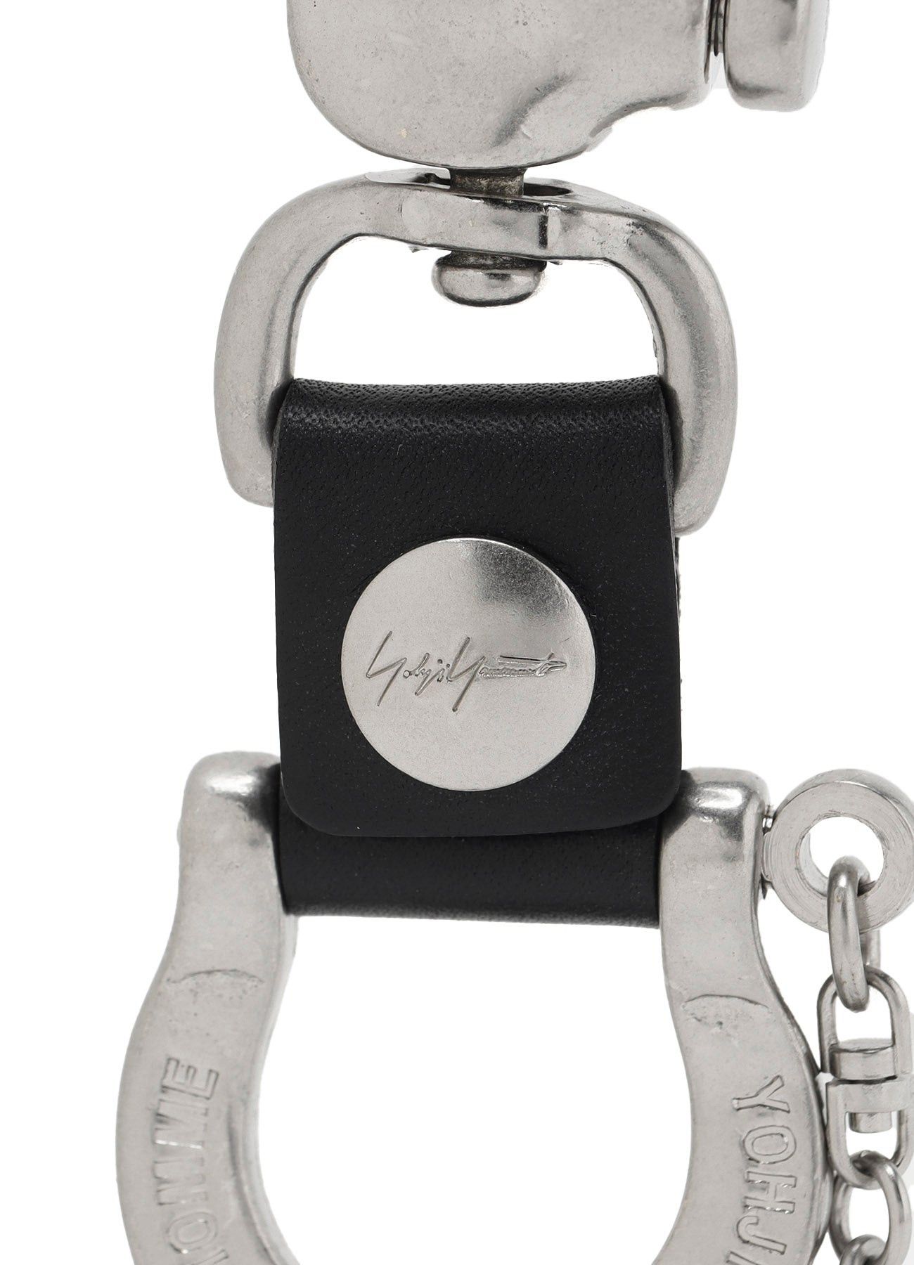 Yohji Yamamoto Yohji Yamamoto - Silver BRASS SIGNATURE CARABINER Size ONE SIZE - 6 Thumbnail