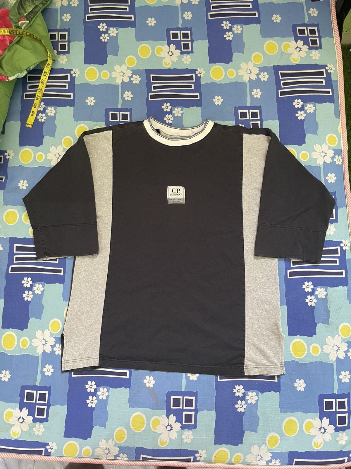 C.P. Company Vintage C.P. Company panelled 3/4 sleeve top Tee Size US M / EU 48-50 / 2 - 1 Thumbnail