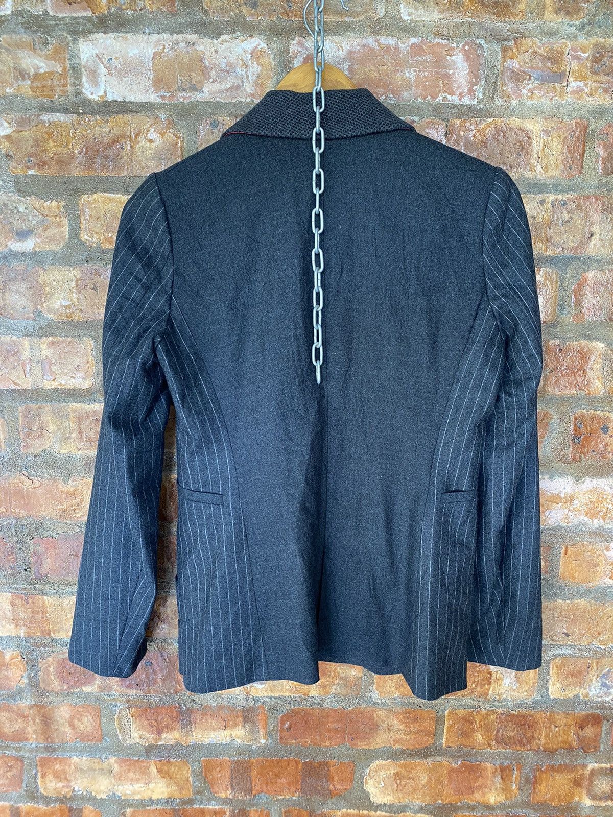 Issey Miyake × Tsumori Chisato Vampire Multipocket Stripes sleeve Blazer light jacket Size M / US 6-8 / IT 42-44 - 10 Thumbnail