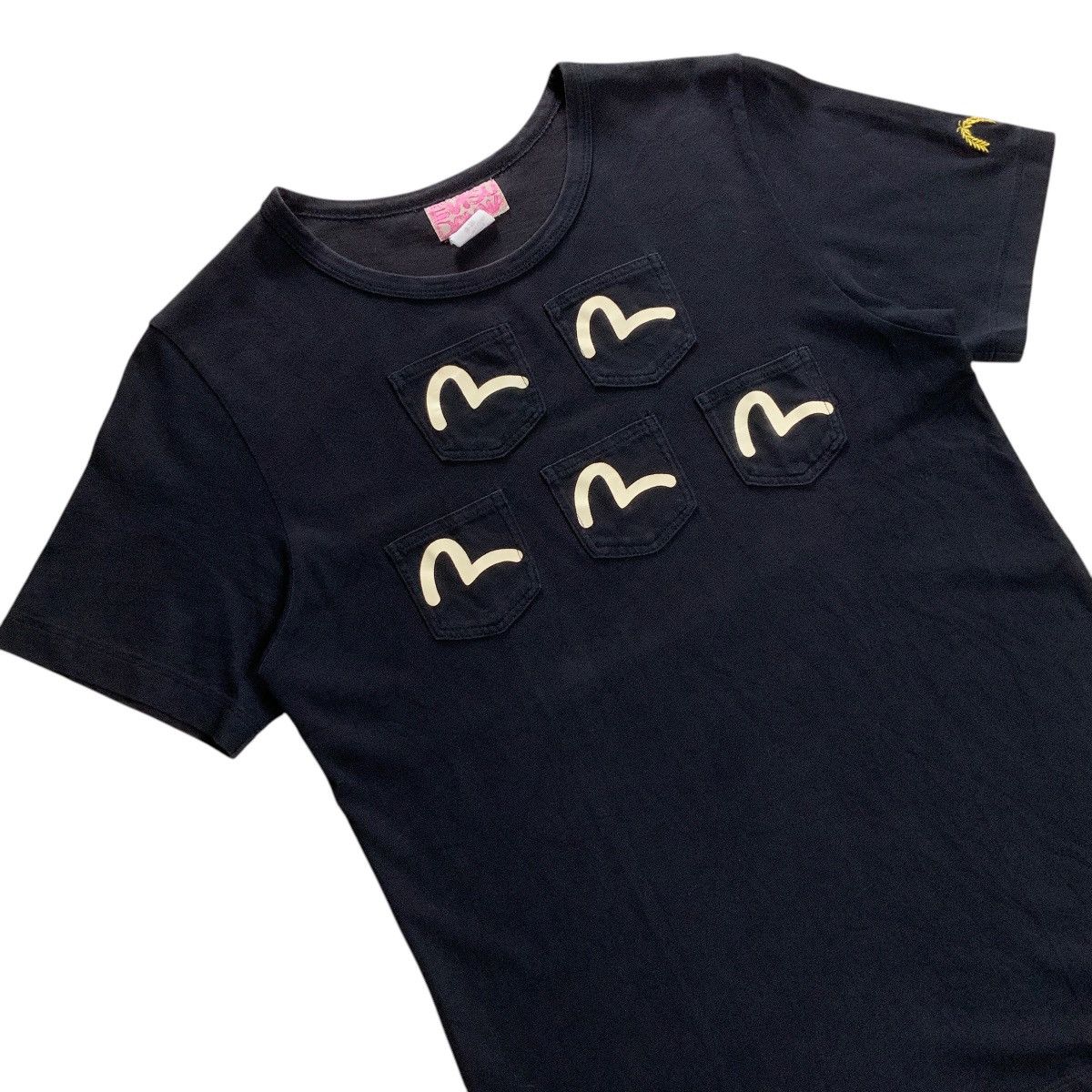 Evisu EVISU DONNA SEAGULL POCKETS TSHIRT Size S / US 4 / IT 40 - 2 Thumbnail