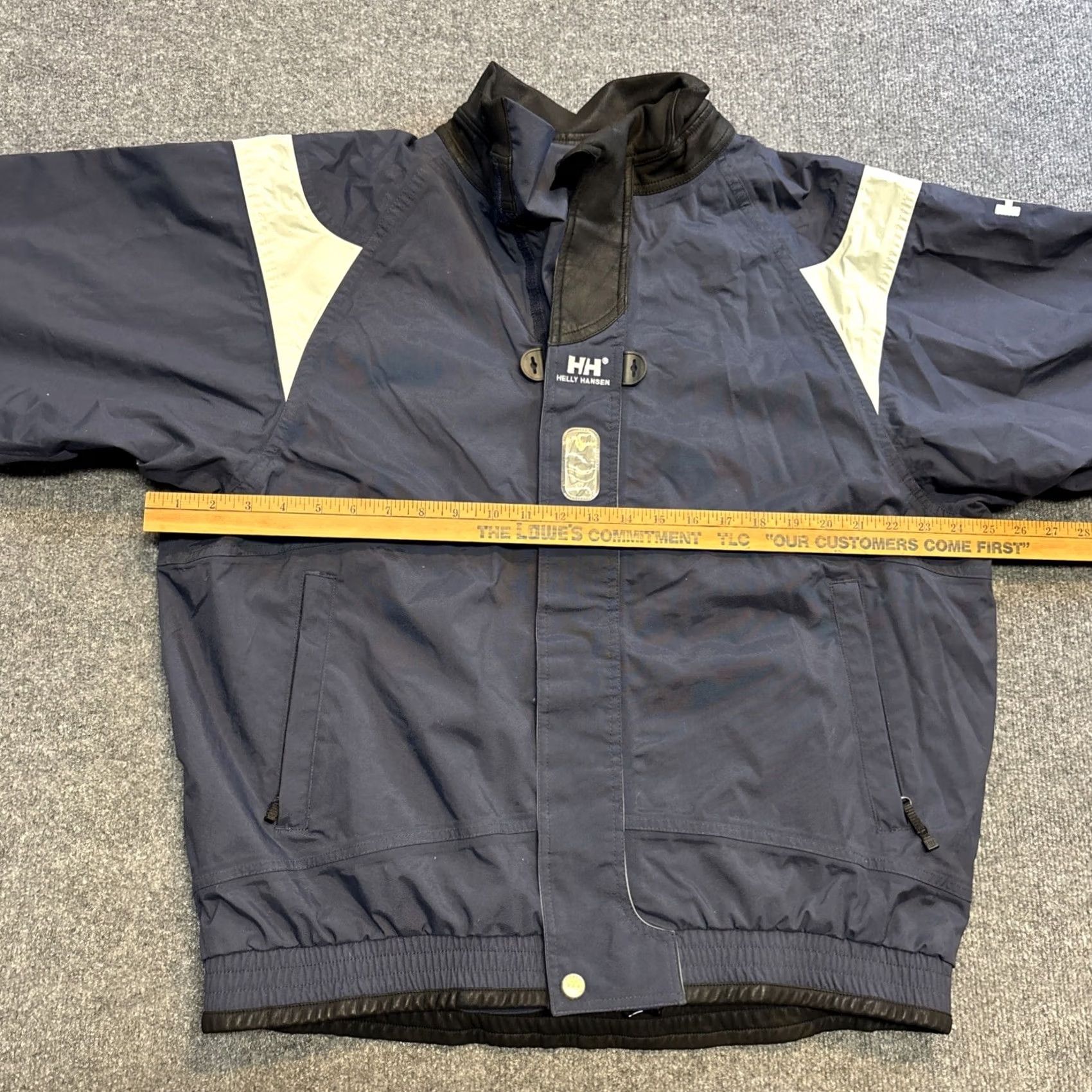 Helly Hansen Helly Hansen Sailing Jacket Helly Tech Waterproof Breathable Men’s XL Blue Jacket Mens XL Sailing Jacket Blue Helly Hansen Size US XL / EU 56 / 4 - 5 Thumbnail